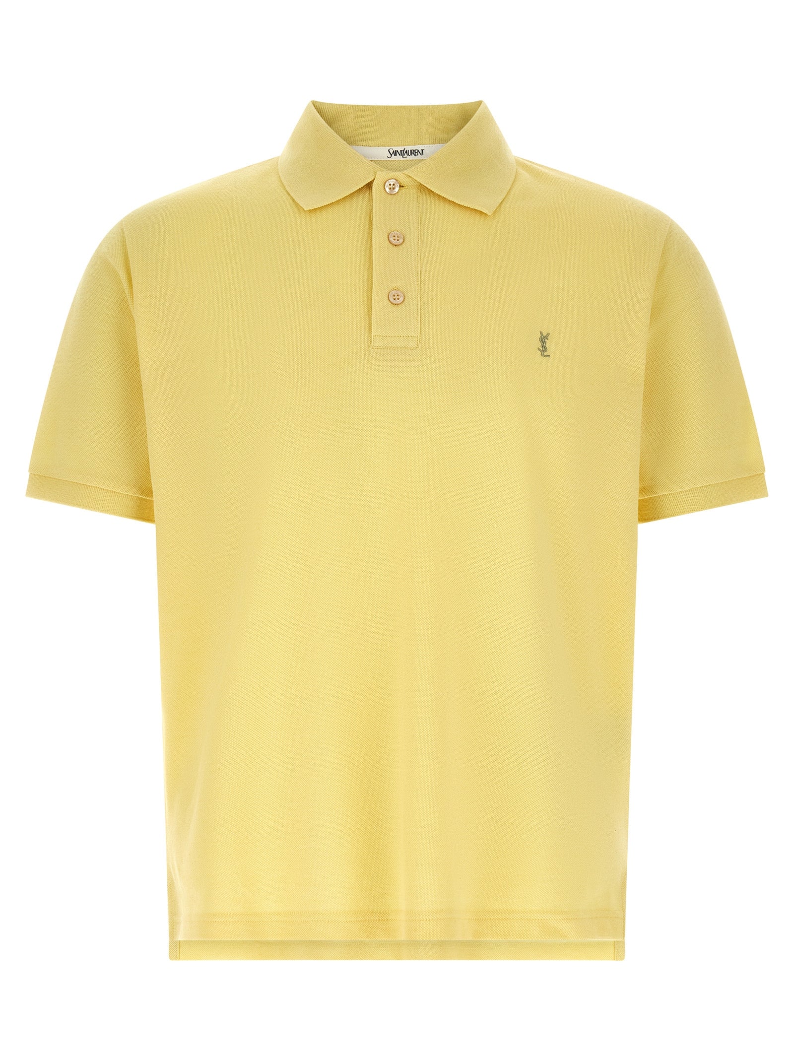 Saint Laurent Bicolor Polo Shirt