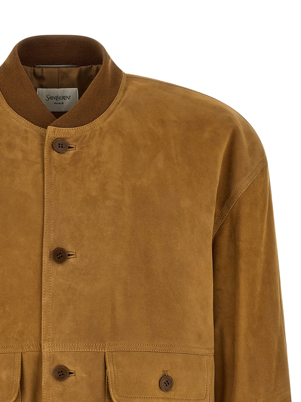 Saint Laurent Brown Jacket detail view