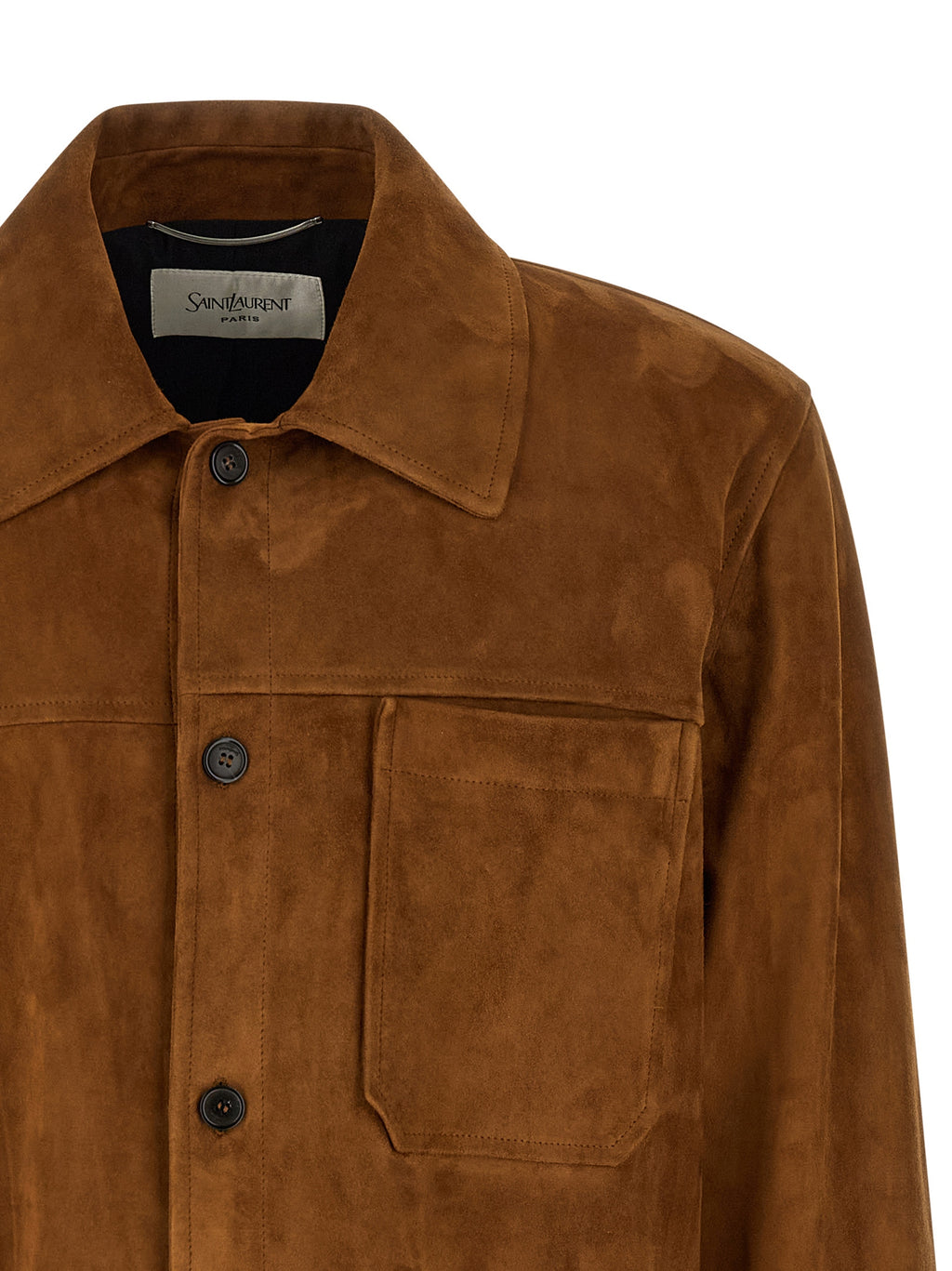 Saint Laurent Brown Jacket detail view