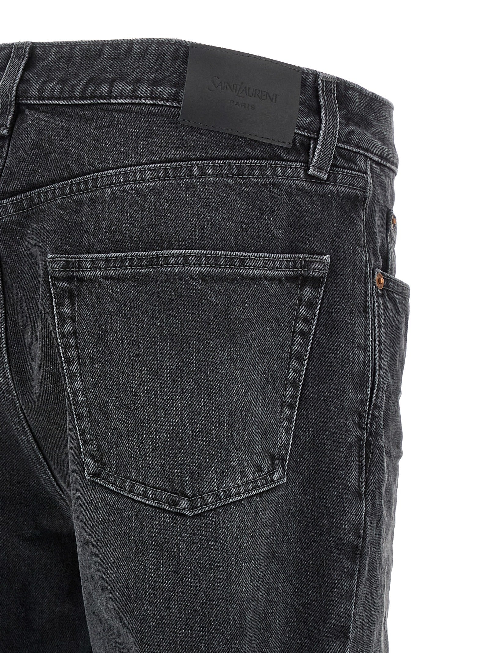Saint Laurent Black Designer Fashion side view