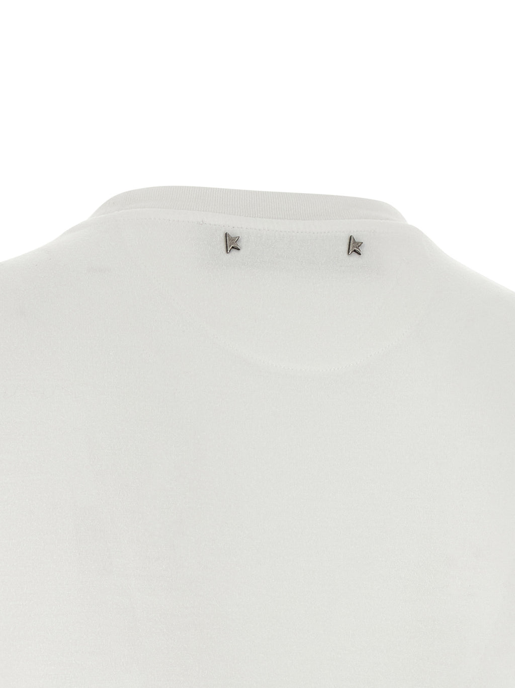 Golden Goose White T-Shirt side view