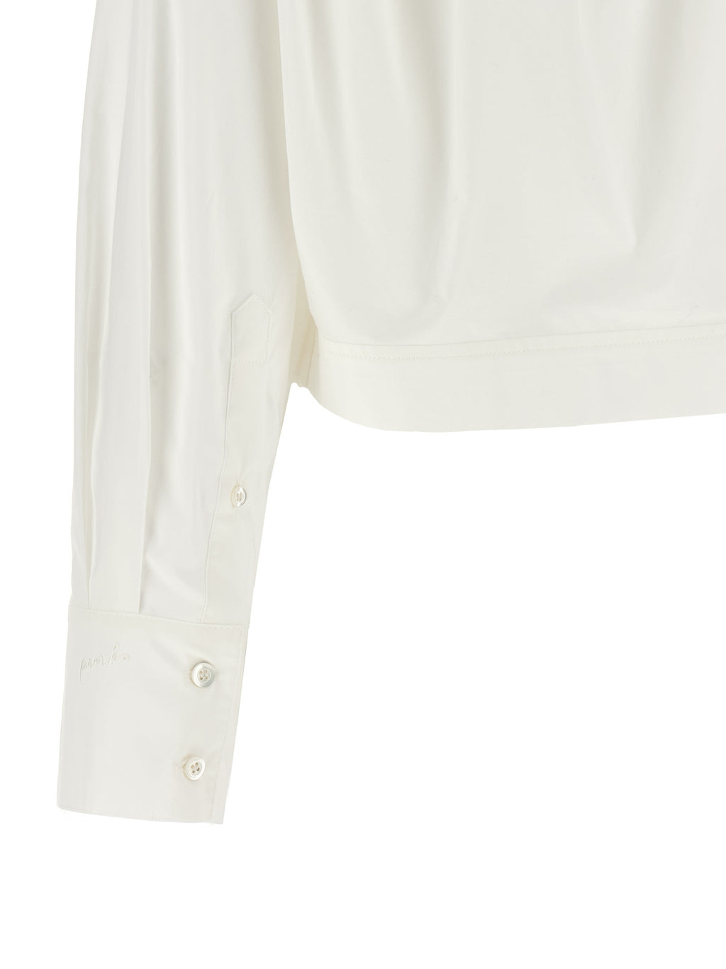 PINKO White Cotton Blouse