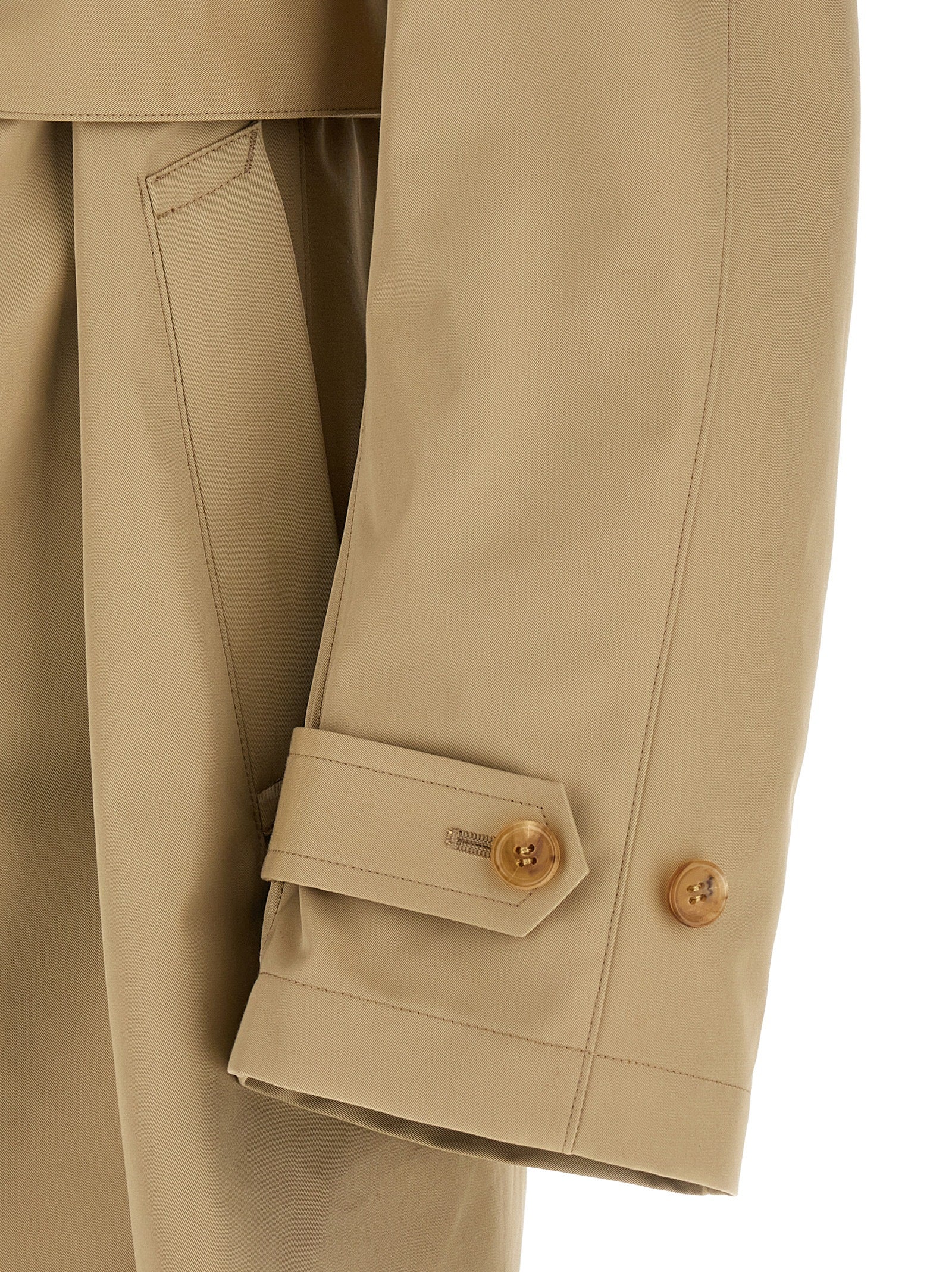Junya Watanabe Beige Cotton Coat