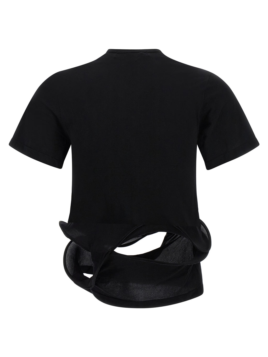 Junya Watanabe Black Nylon T-Shirt
