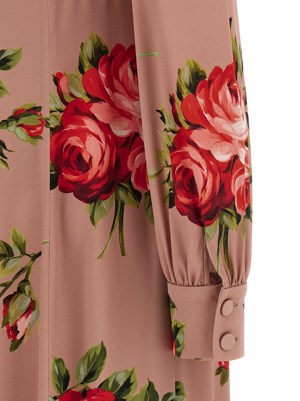 Dolce & Gabbana Multicolor Silk Long Dress