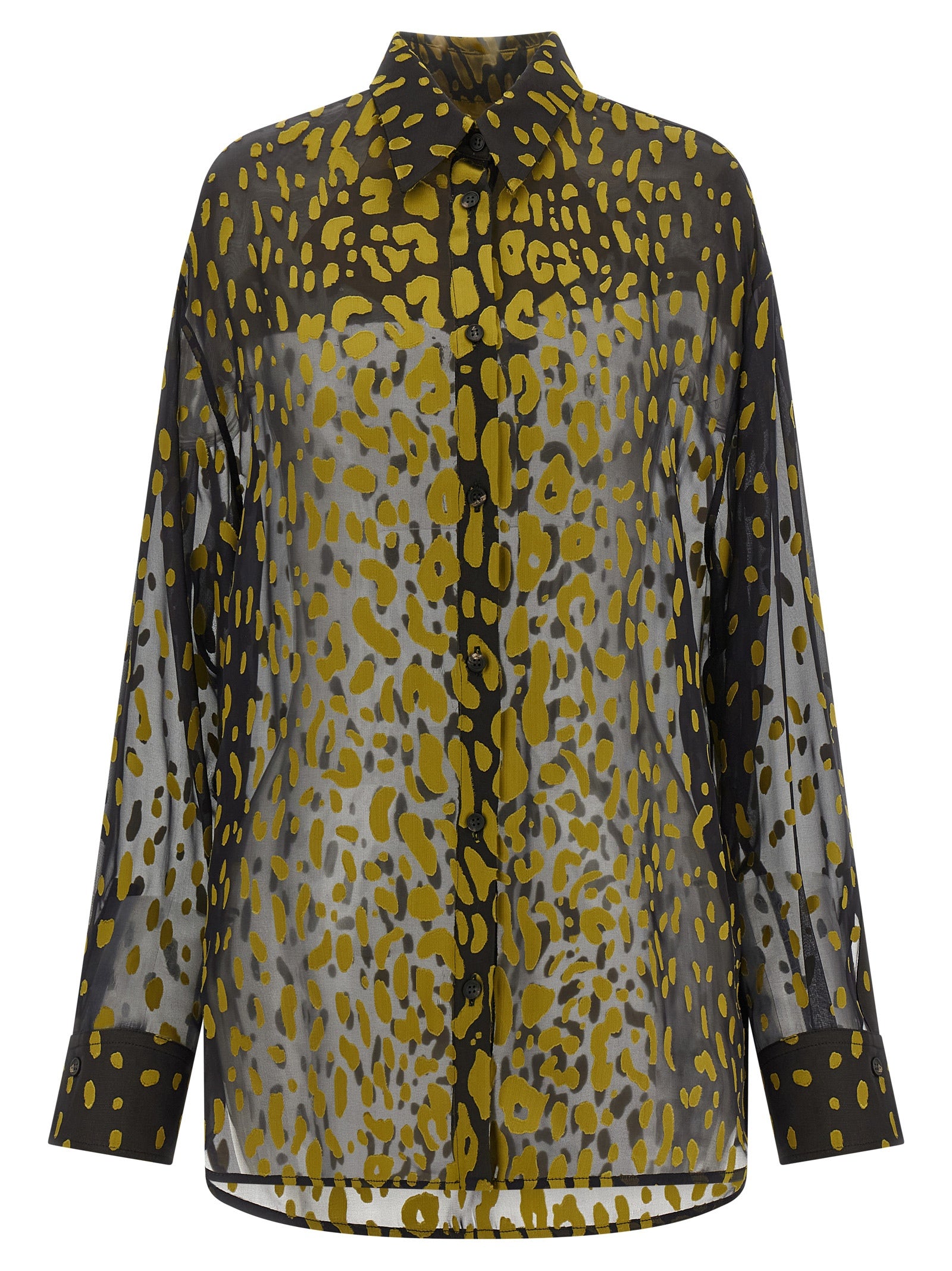 Ferragamo Brown Silk Blouse