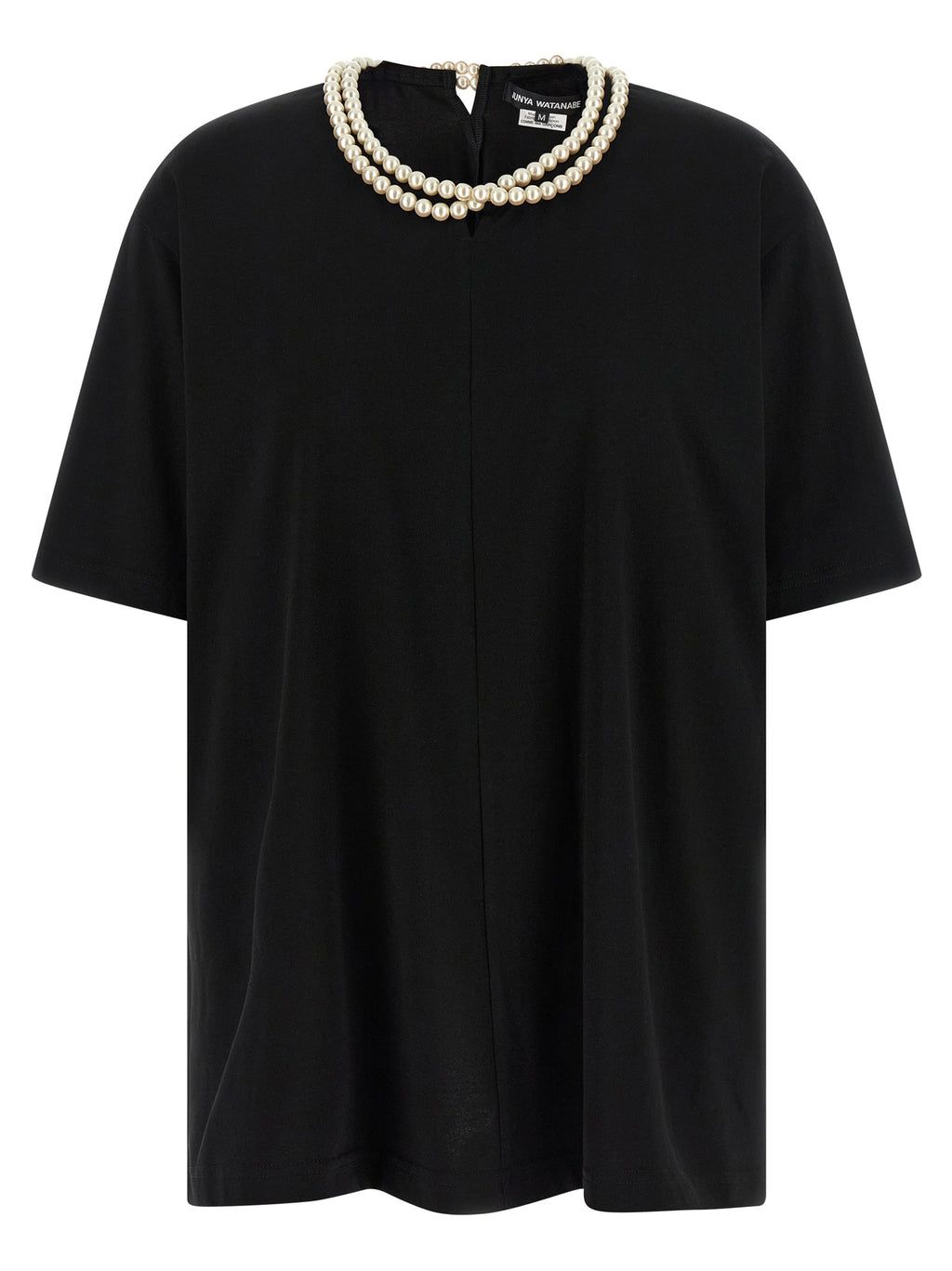 Junya Watanabe Black Cotton T-Shirt