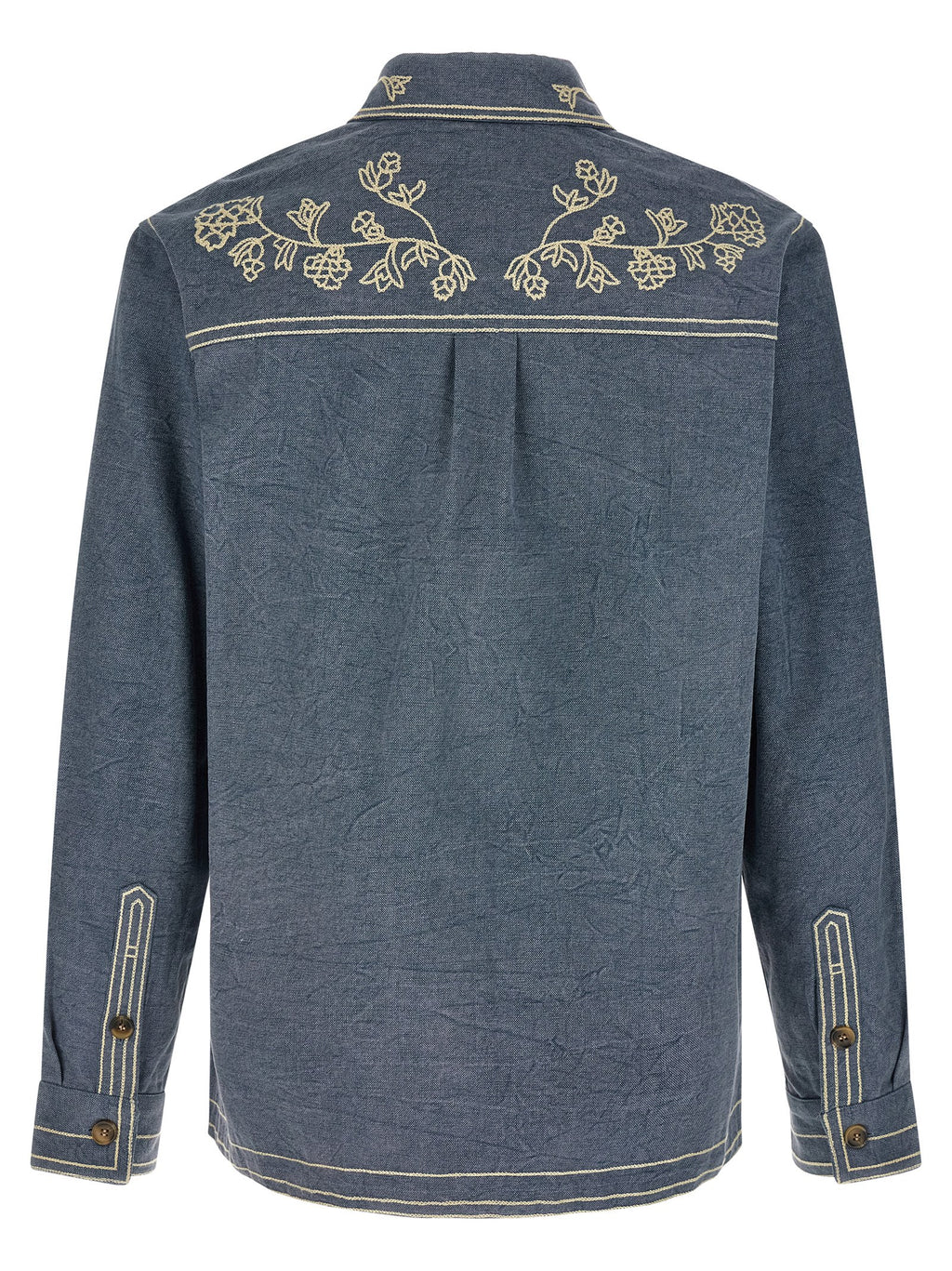 Isabel Marant Blue Cotton Blouse