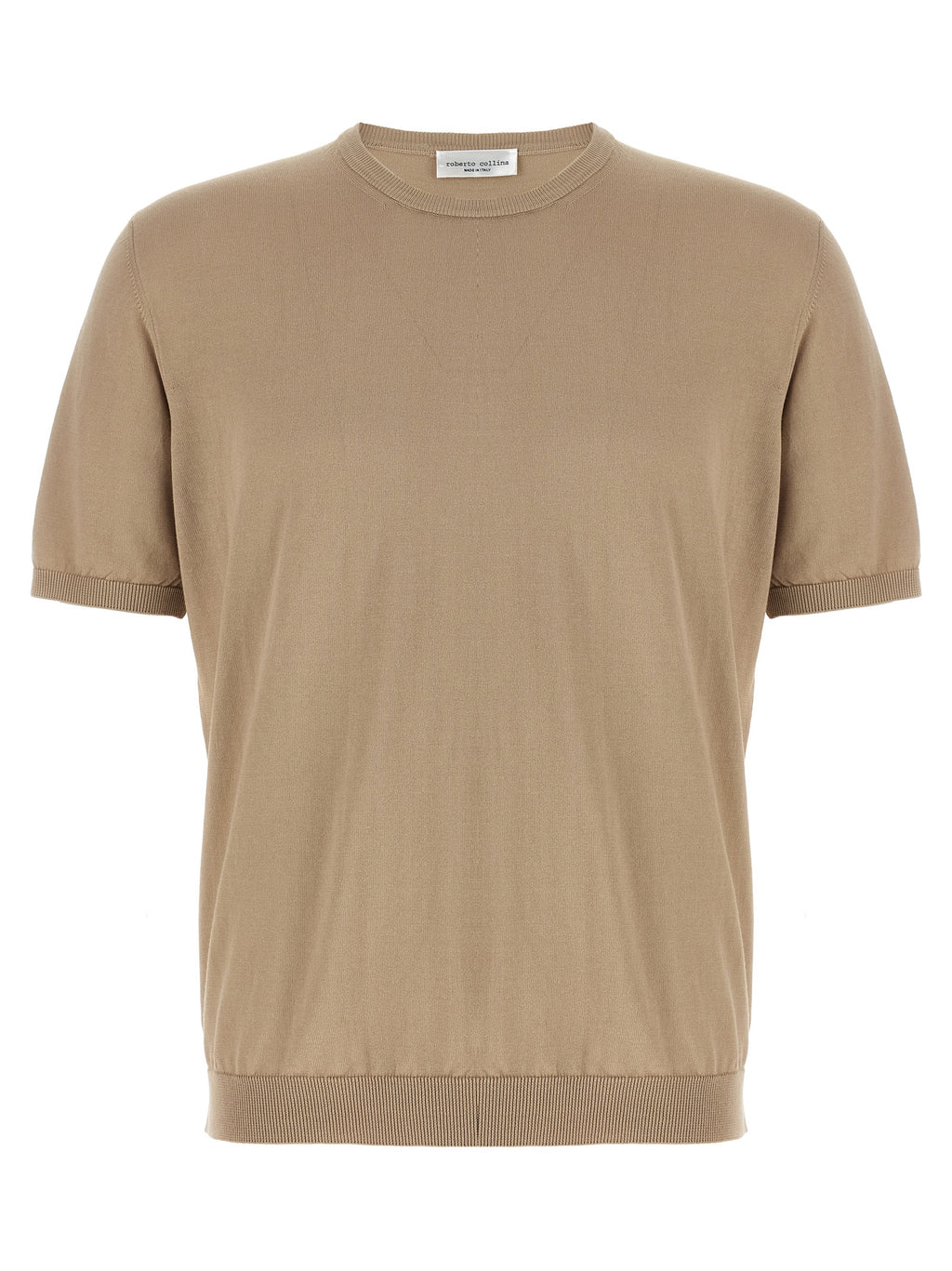 Roberto Collina Beige Cotton Cardigan