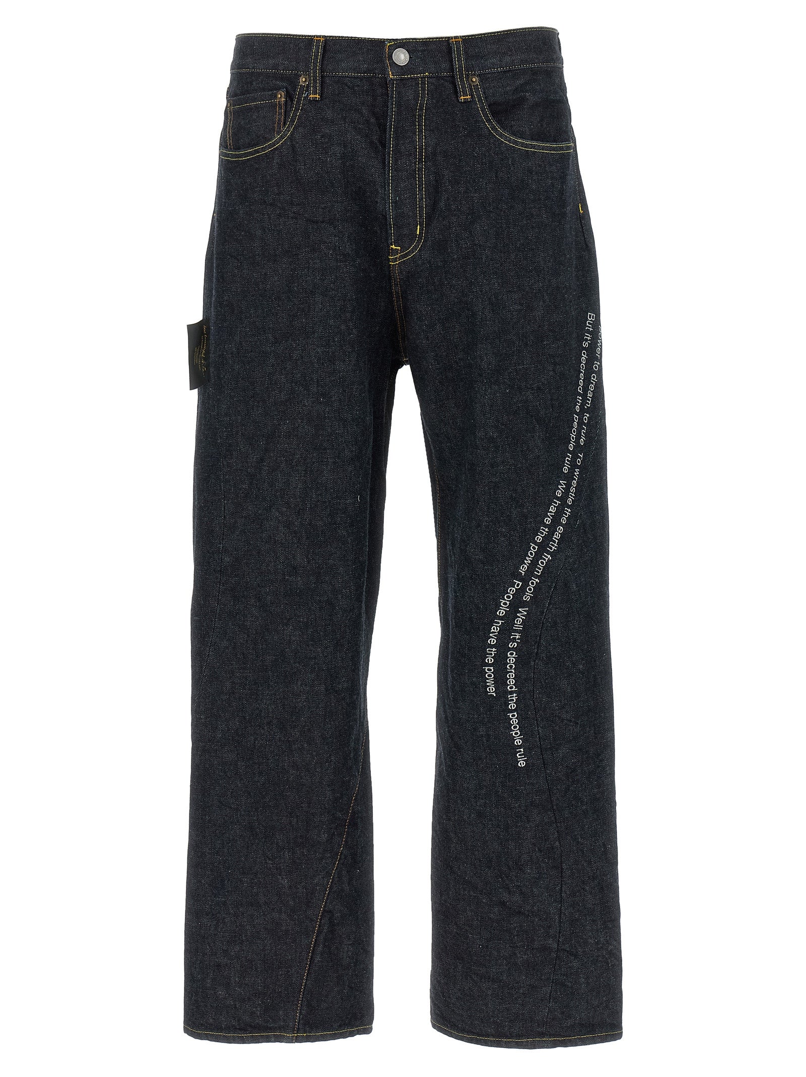 Undercover Blue Cotton Jeans Denim