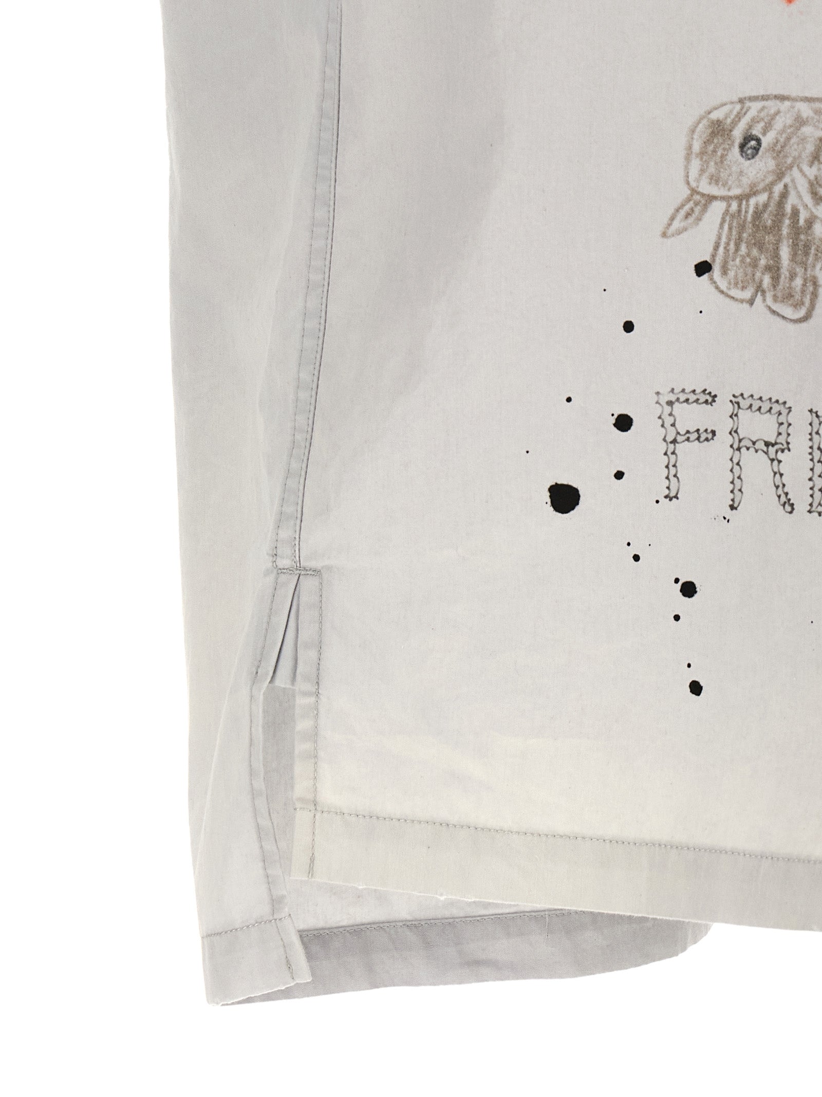 Maison Mihara Yasuhiro Gray Cotton Blouse