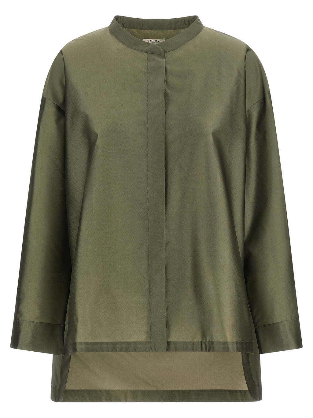 'S Max Mara Bicolor Polyester Blouse