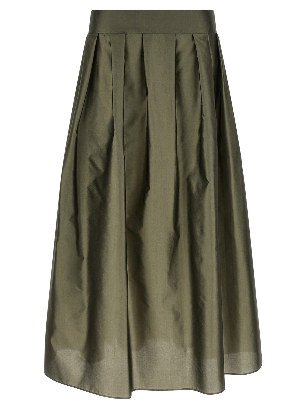 'S Max Mara Bicolor Polyester Mini Skirt