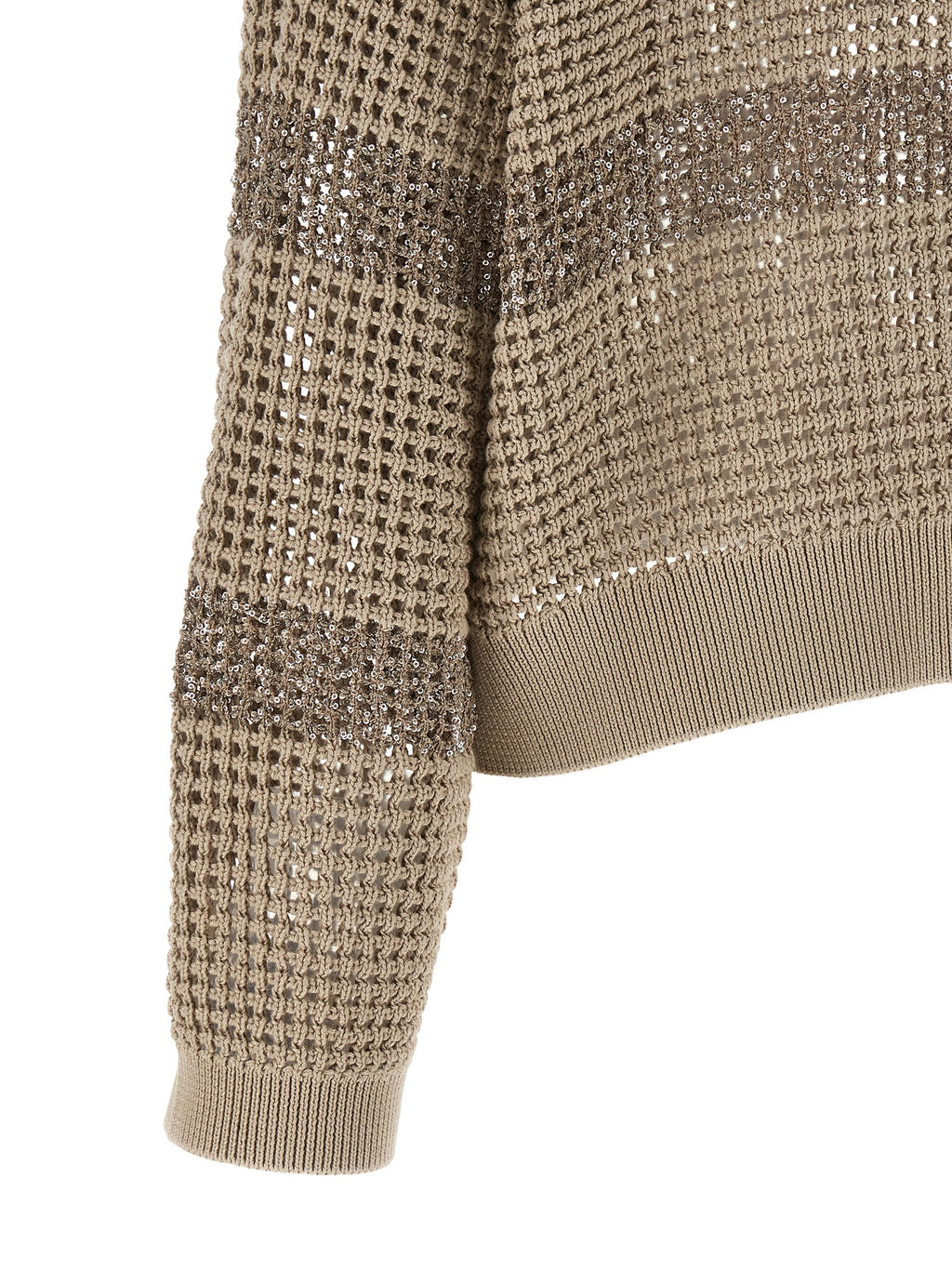 Brunello Cucinelli Gray Cotton Cardigan