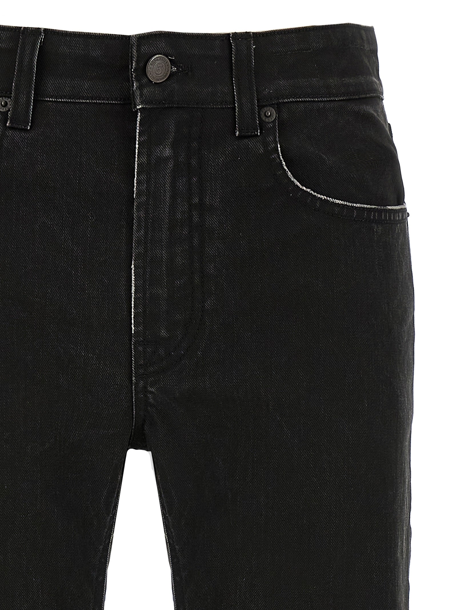 Department 5 Black Cotton Jeans Denim