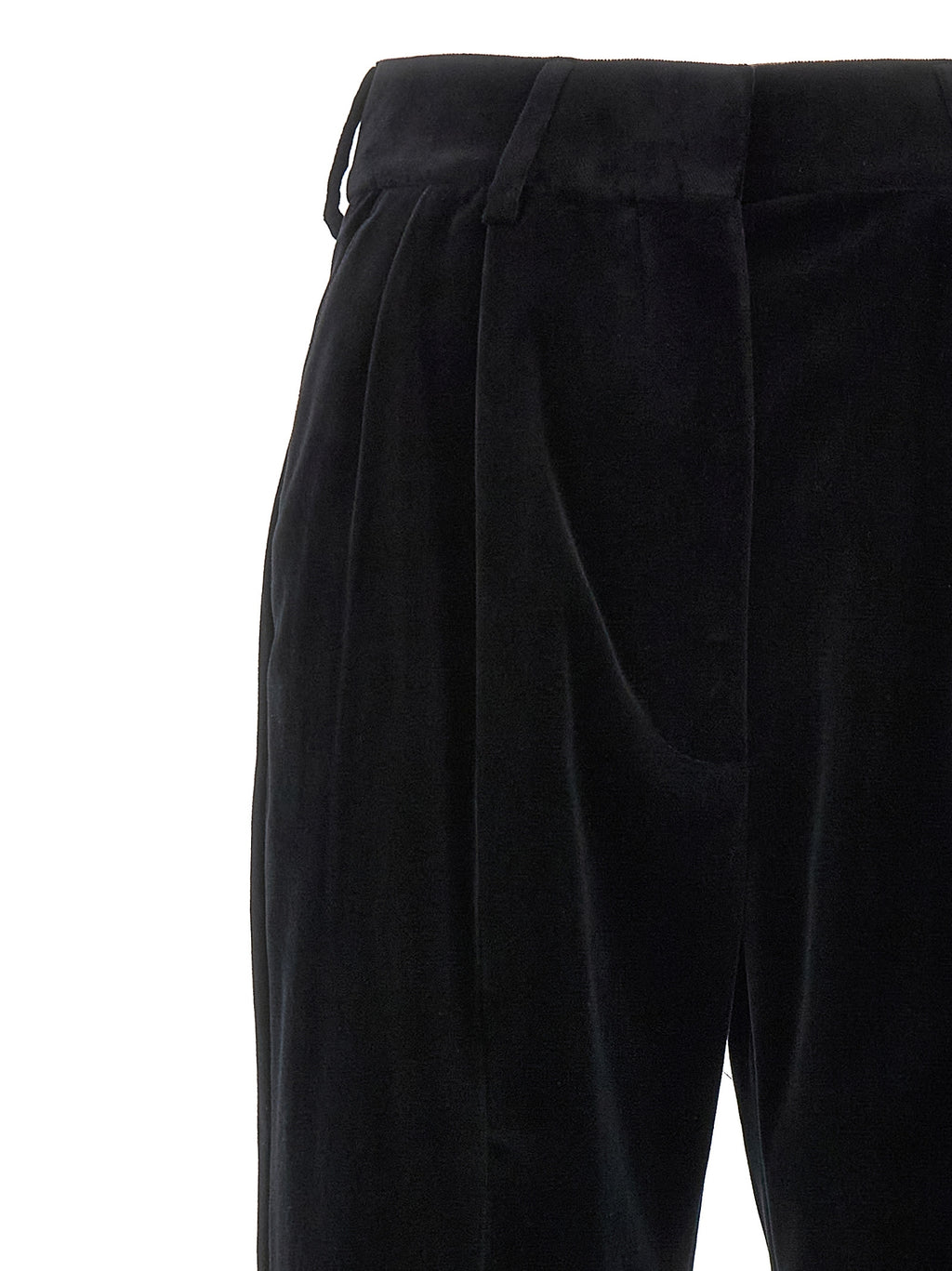Blazé Milano Black Cotton Dress Pants