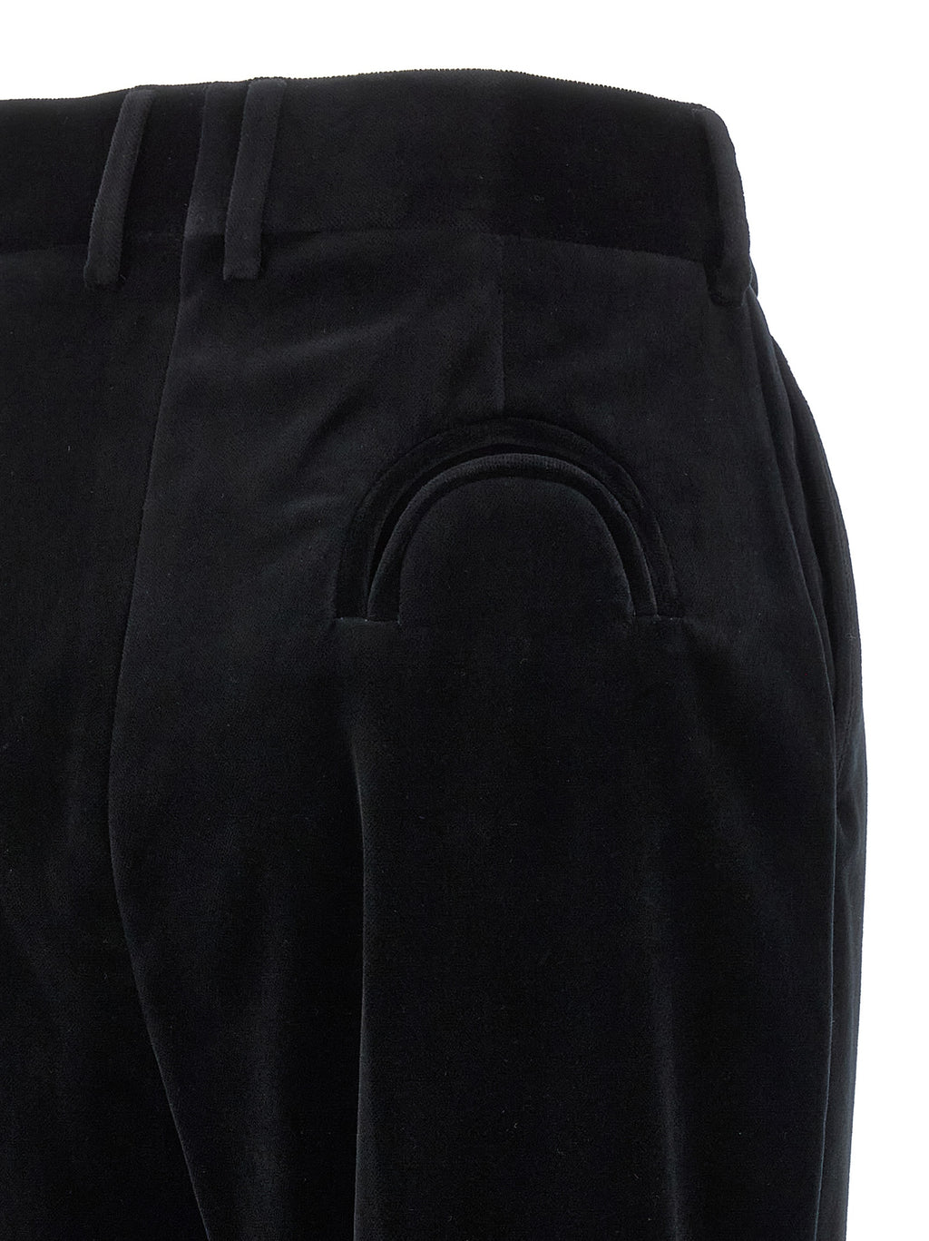 Blazé Milano Black Cotton Dress Pants