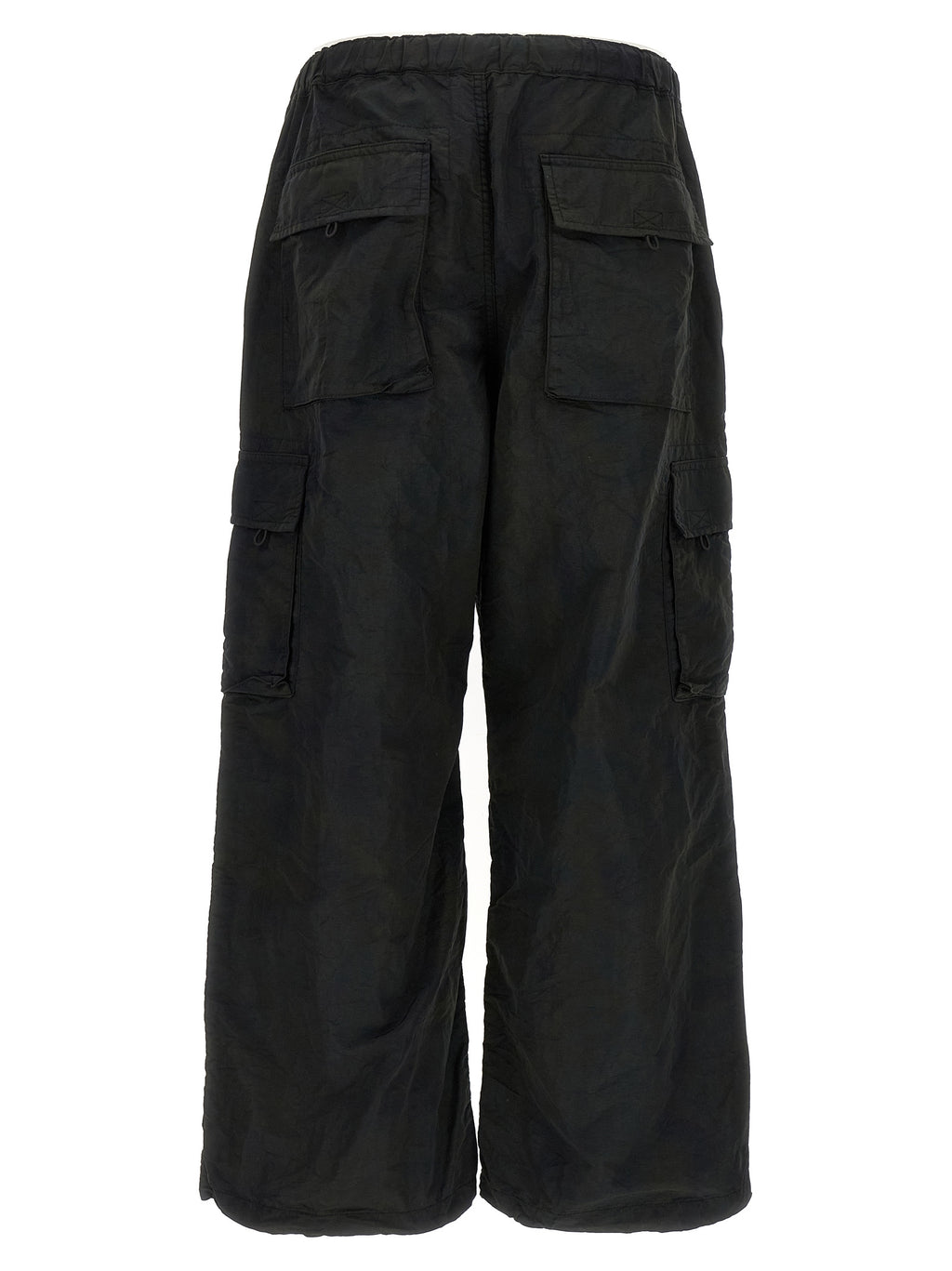Comme Des Garçons Black Nylon Cargo Pants