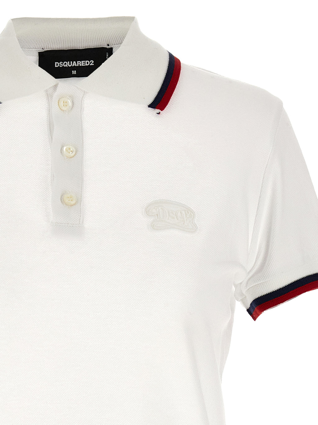 Dsquared² White Cotton Short Dress