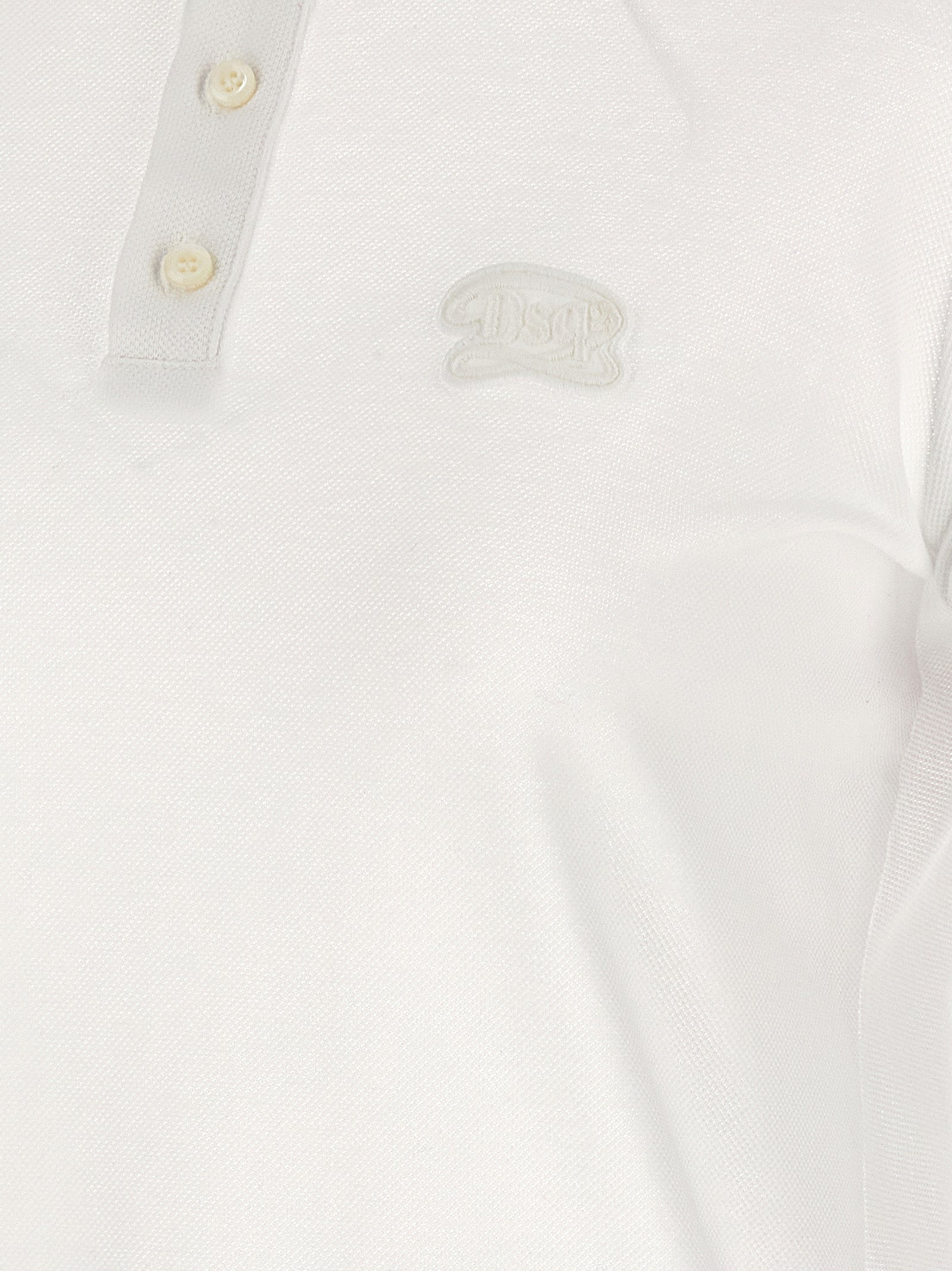 Dsquared² White Cotton Short Dress