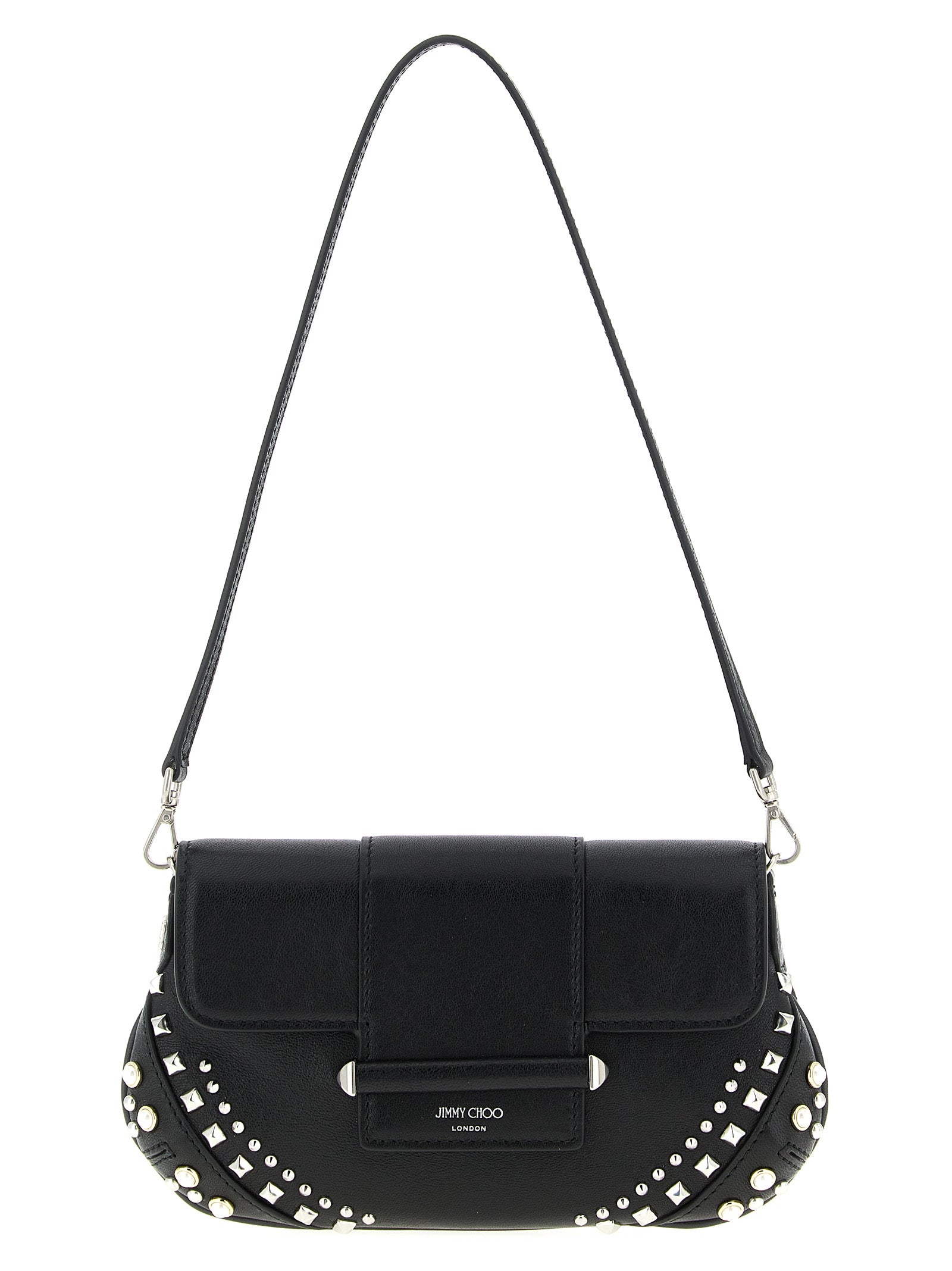 Jimmy Choo Black Lamb Leather Cardholder