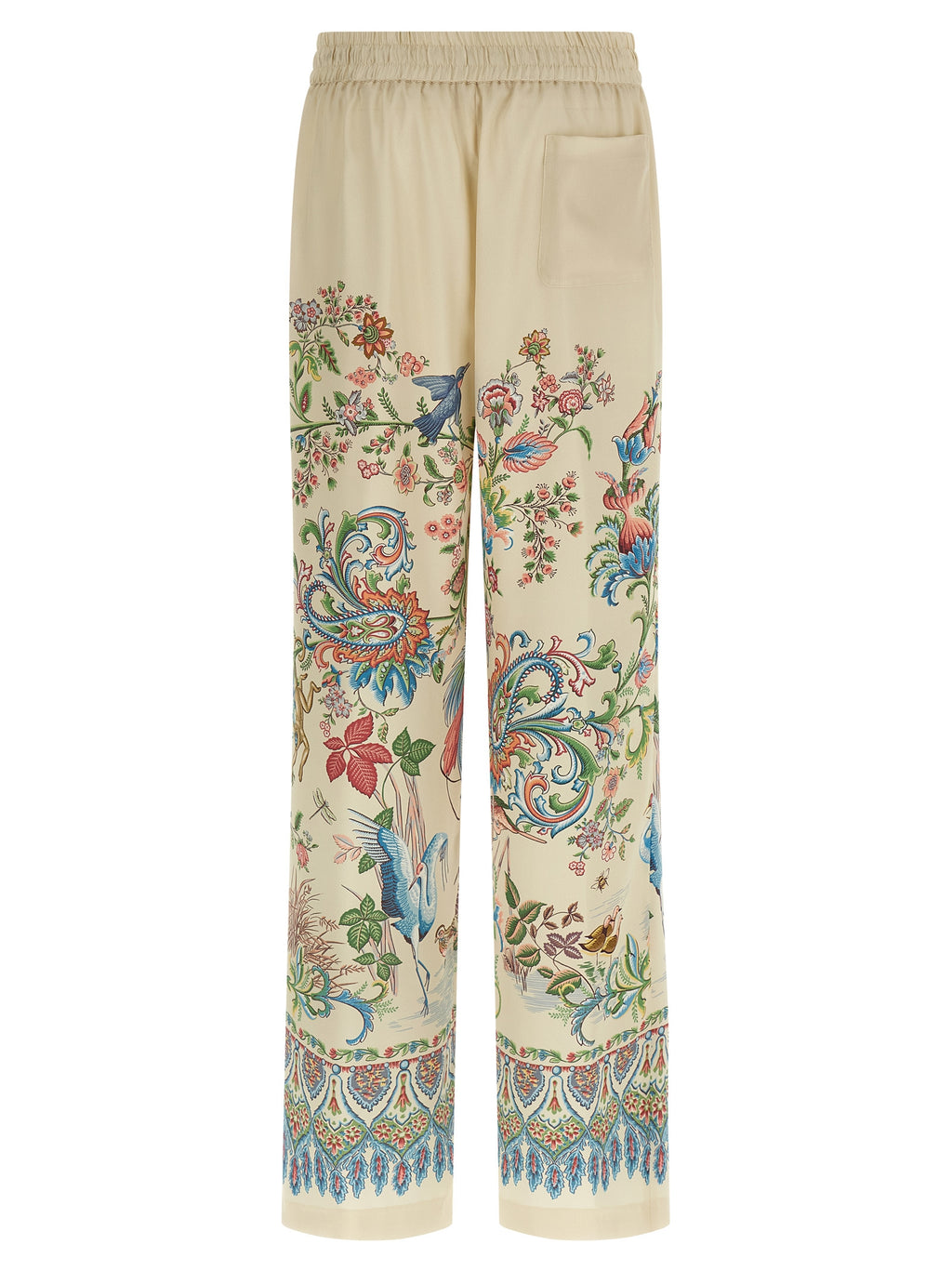 Etro Beige Polyester Casual Pants