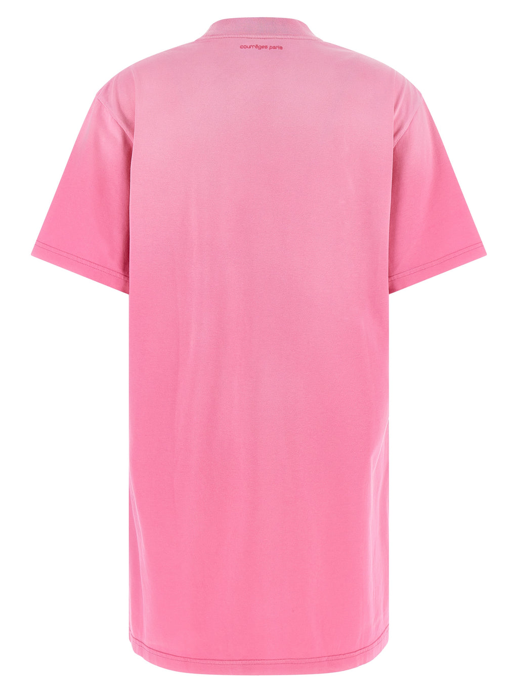 Courrèges Multicolor Cotton Short Dress