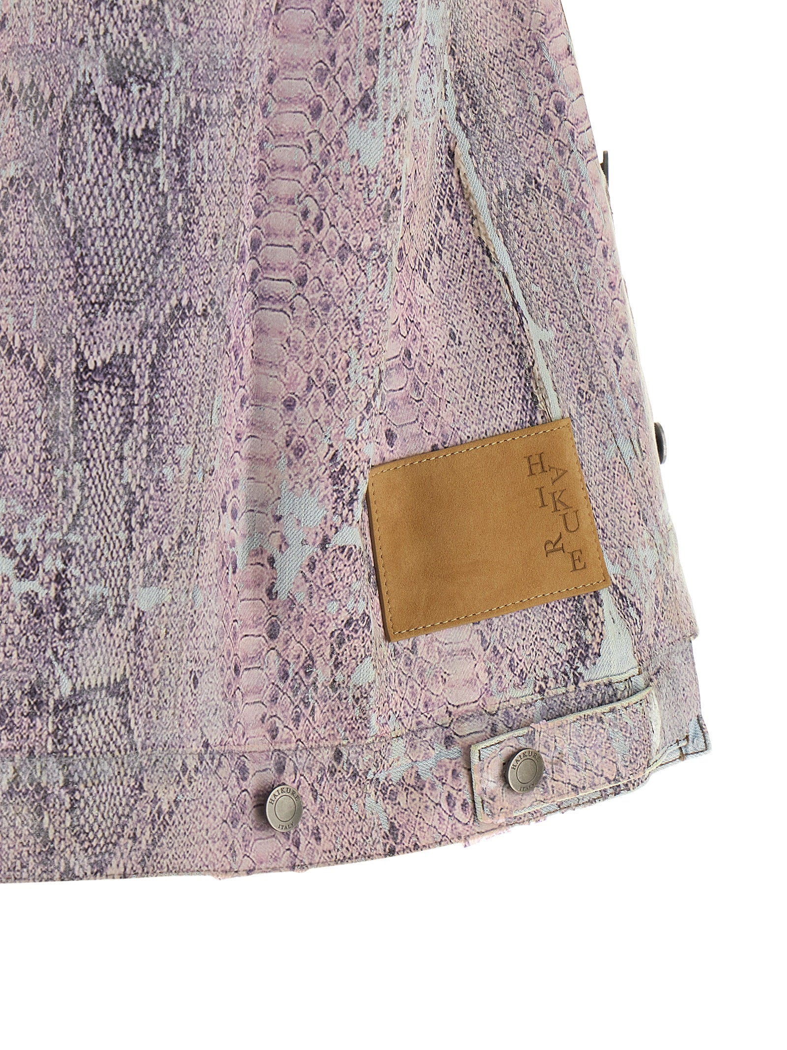 Haikure Multicolor Polyester Sleeveless Jacket