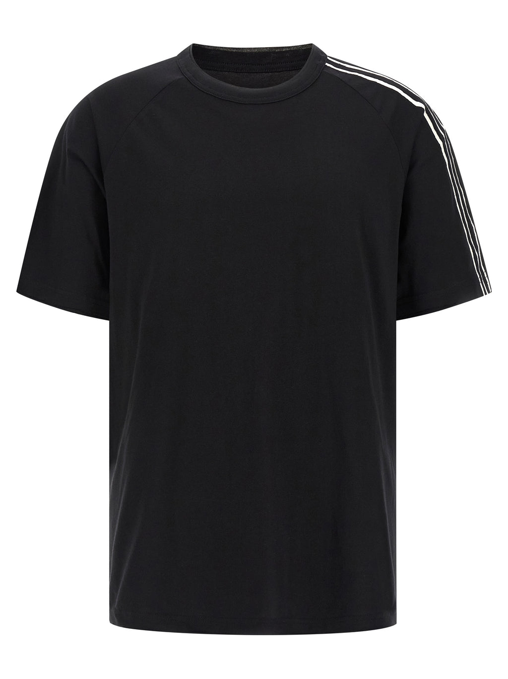 Y-3 Black Cotton T-Shirt