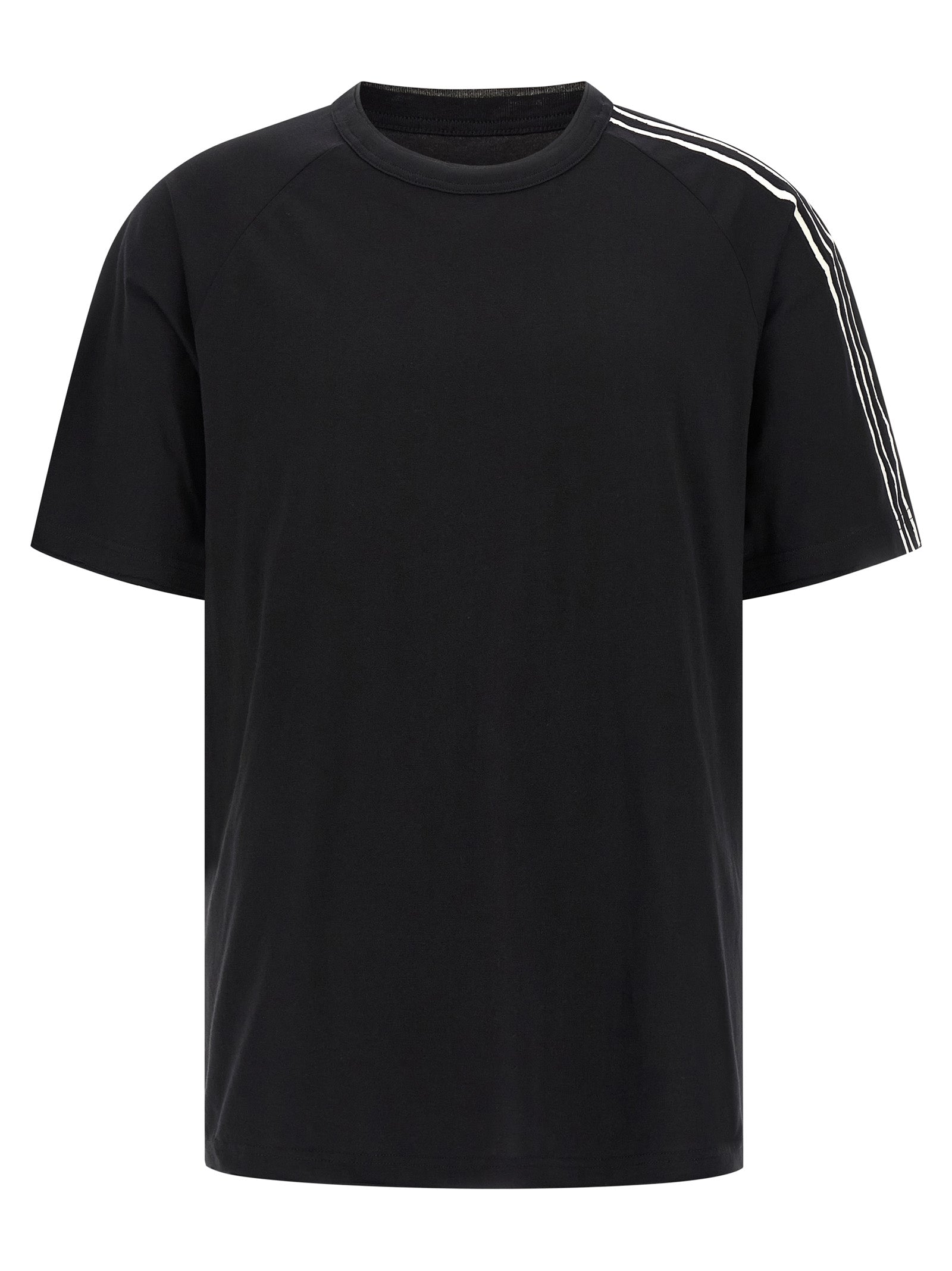 Y-3 Black Cotton T-Shirt