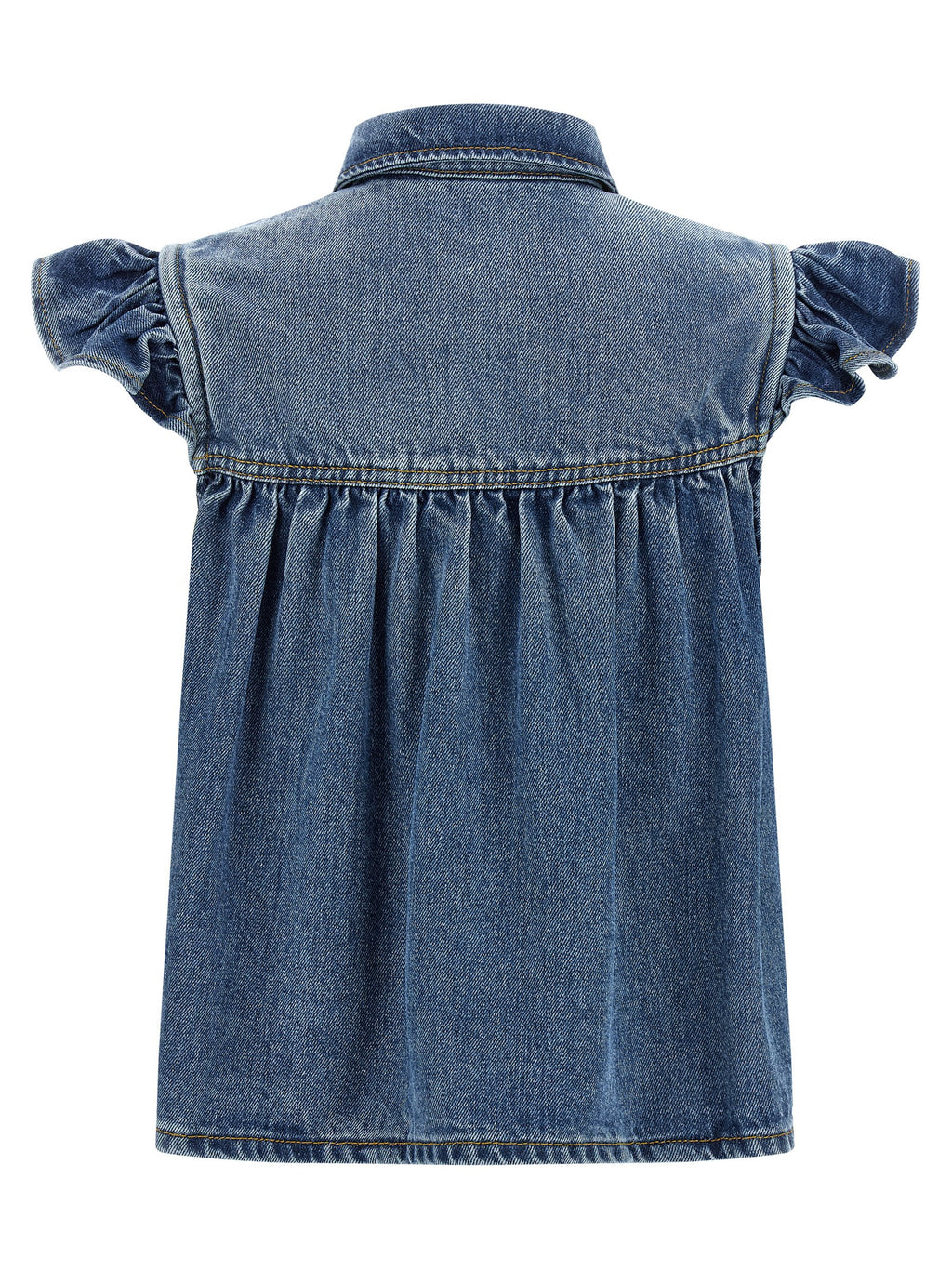 Ganni Blue Denim Shirt