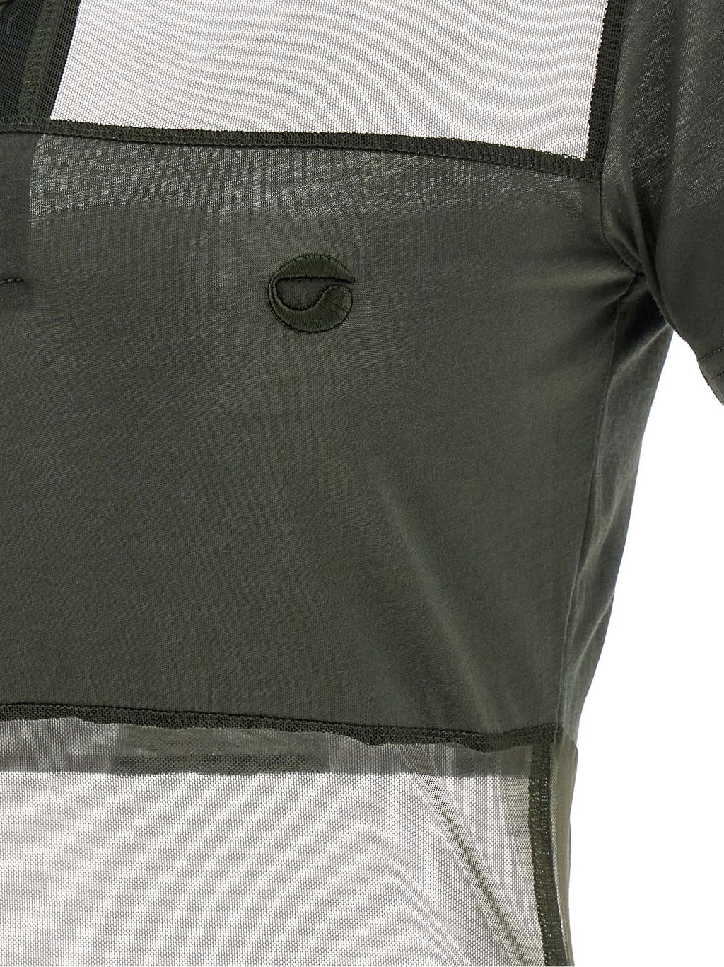 Coperni Bicolor Cotton Polo Shirt