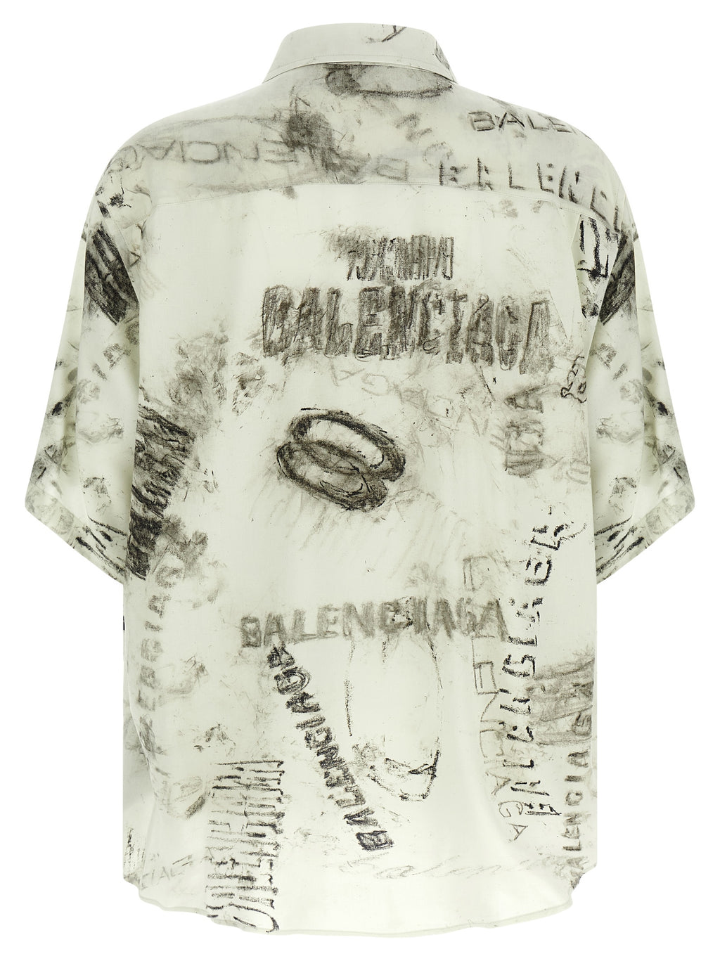 Balenciaga Gray Viscose Blouse