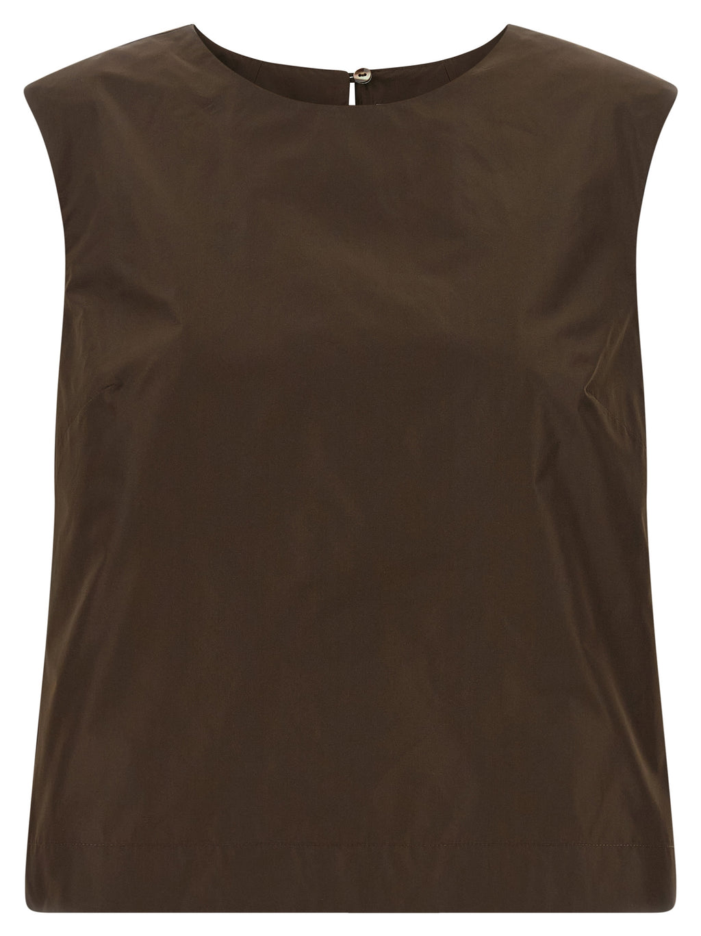 P.A.R.O.S.H. Brown Polyester Shirt