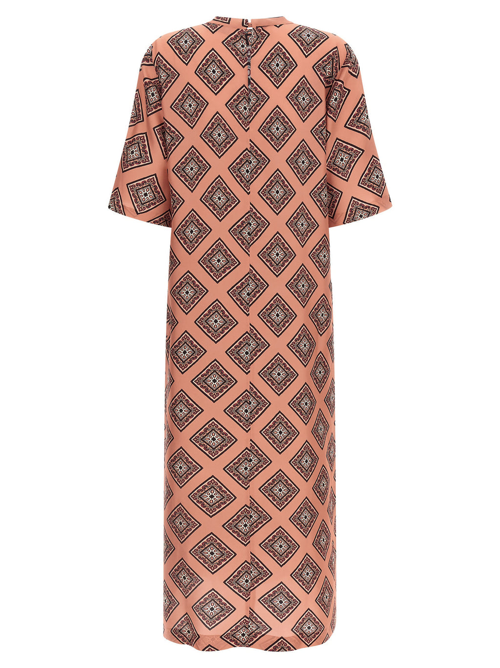 Alberto Biani Multicolor Silk Long Dress