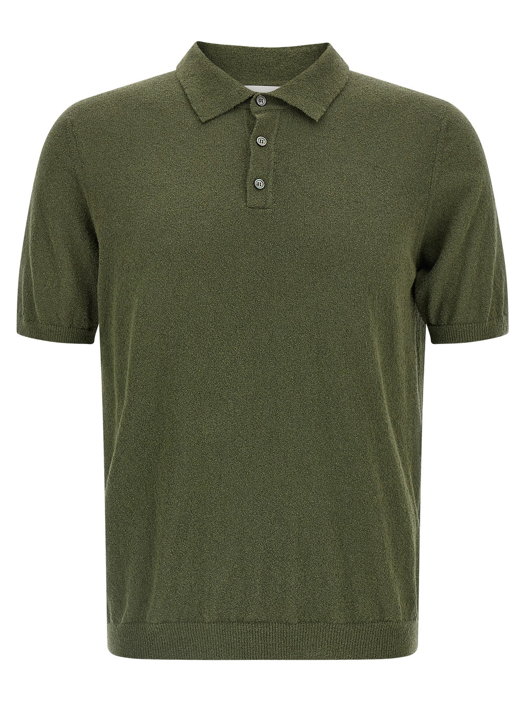 Roberto Collina Bicolor Cotton Polo Shirt