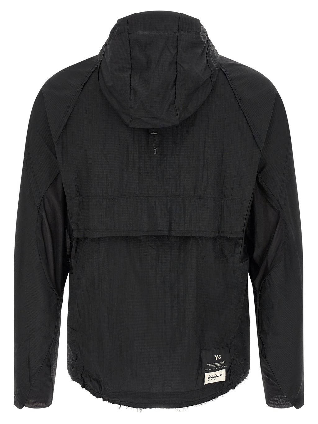 Y-3 Black Polyamide Shell Jacket