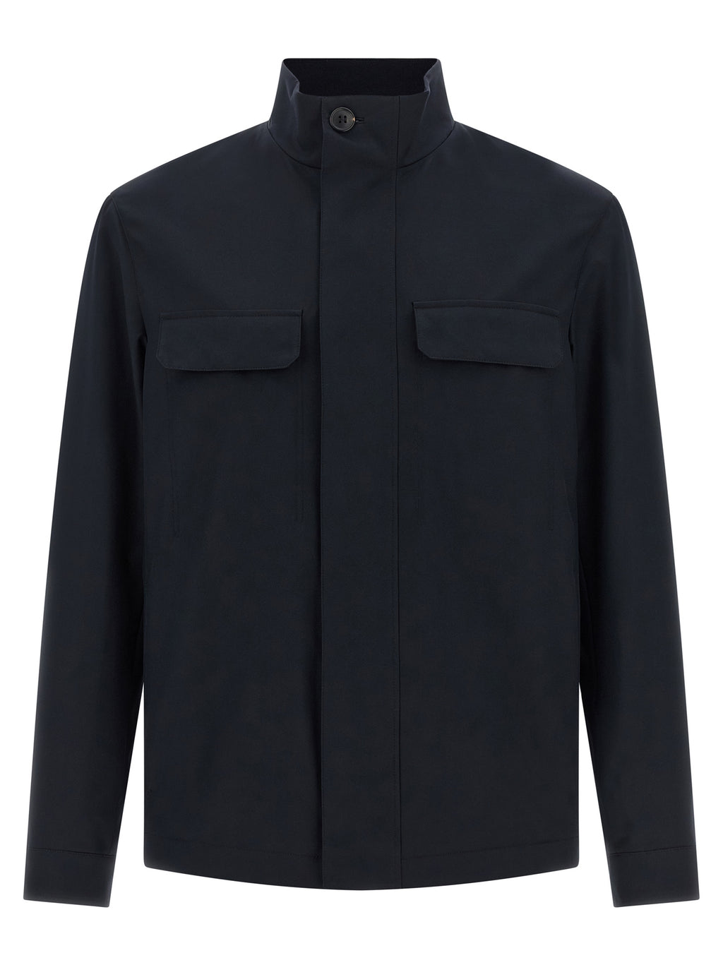 ZEGNA Blue Polyester Jacket