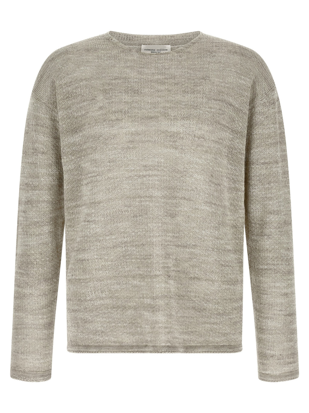 Roberto Collina Gray Cotton Cardigan