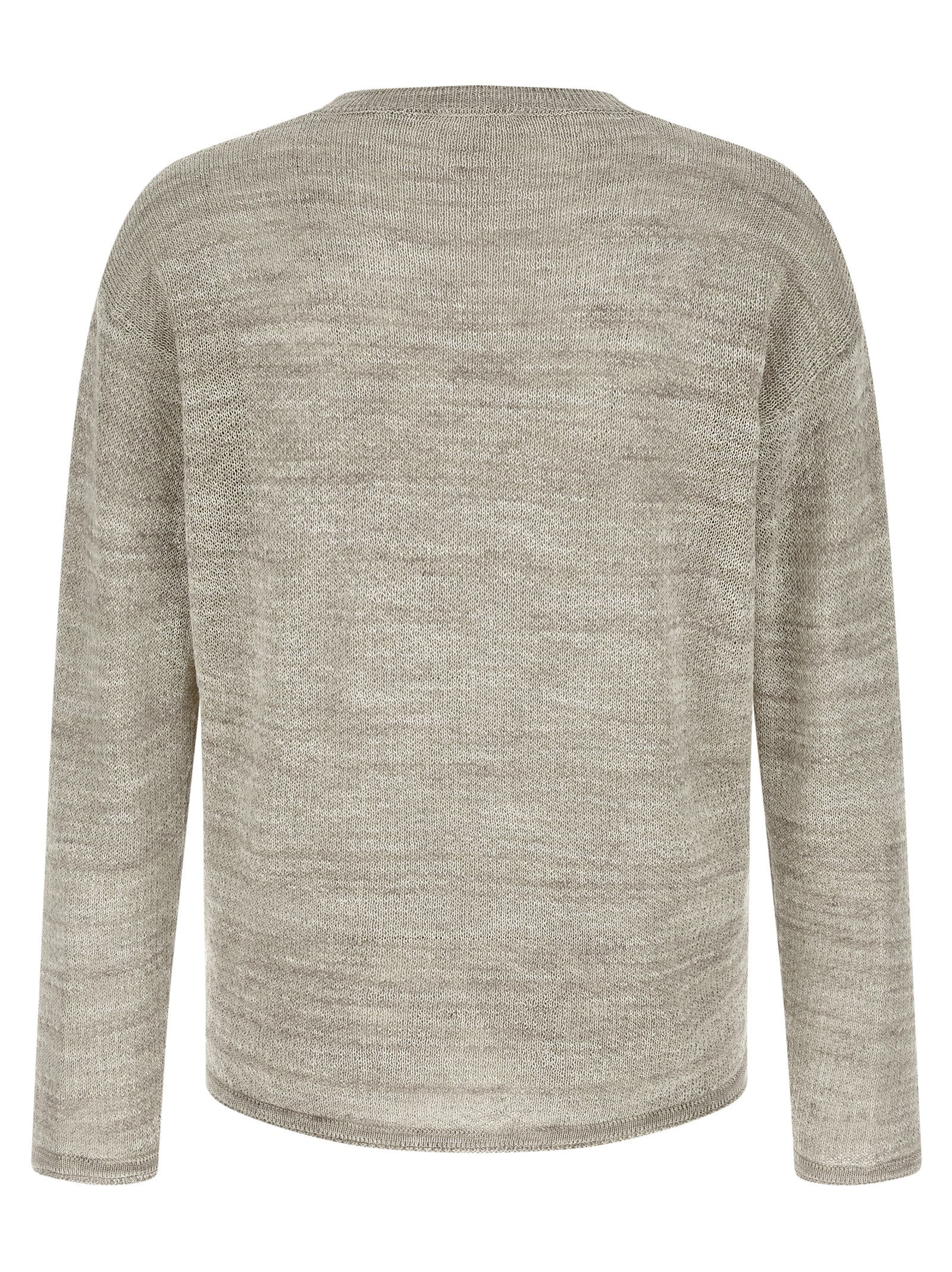 Roberto Collina Gray Cotton Cardigan