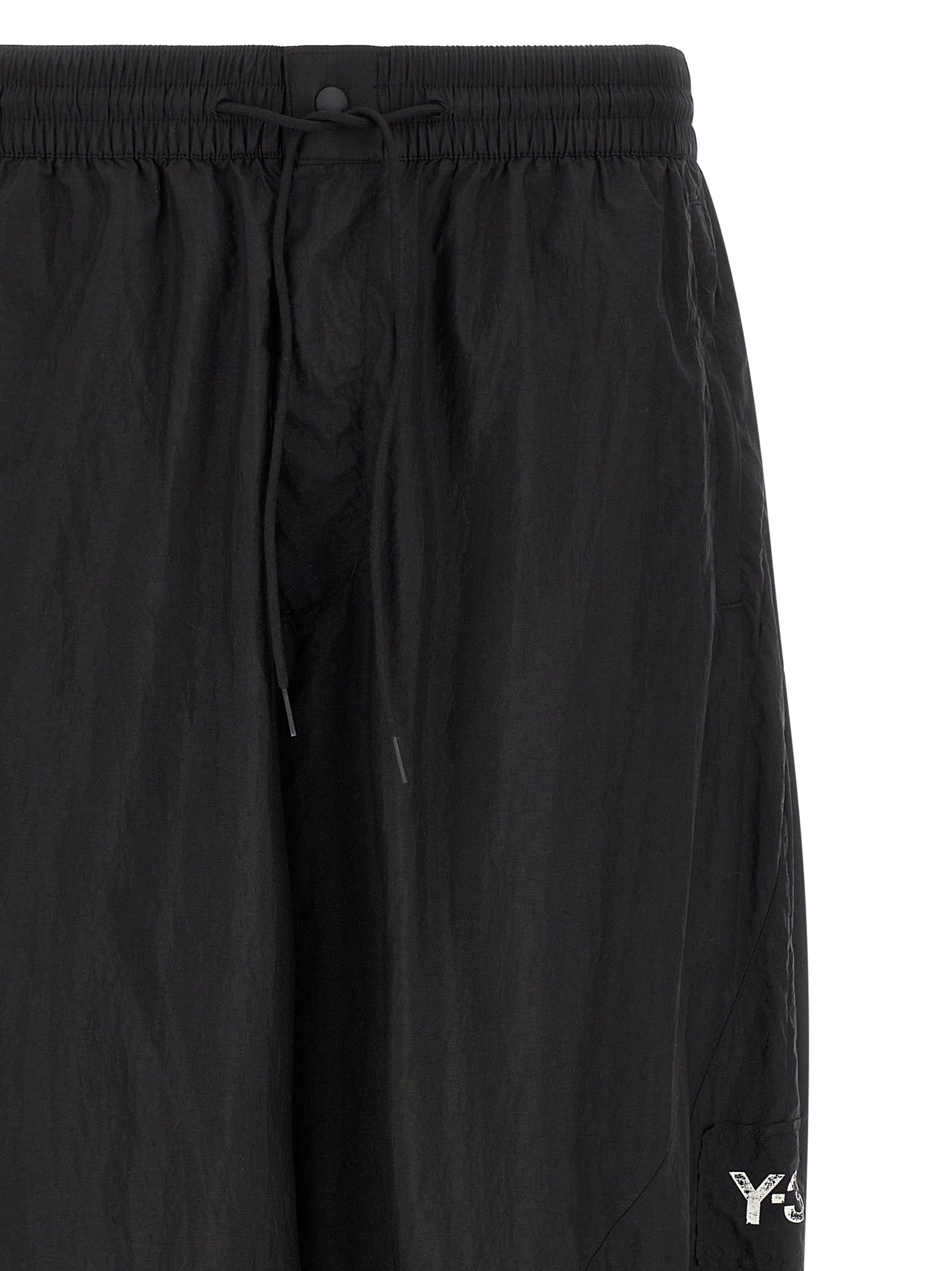 Y-3 Black Polyamide Joggers (Workout Pants)