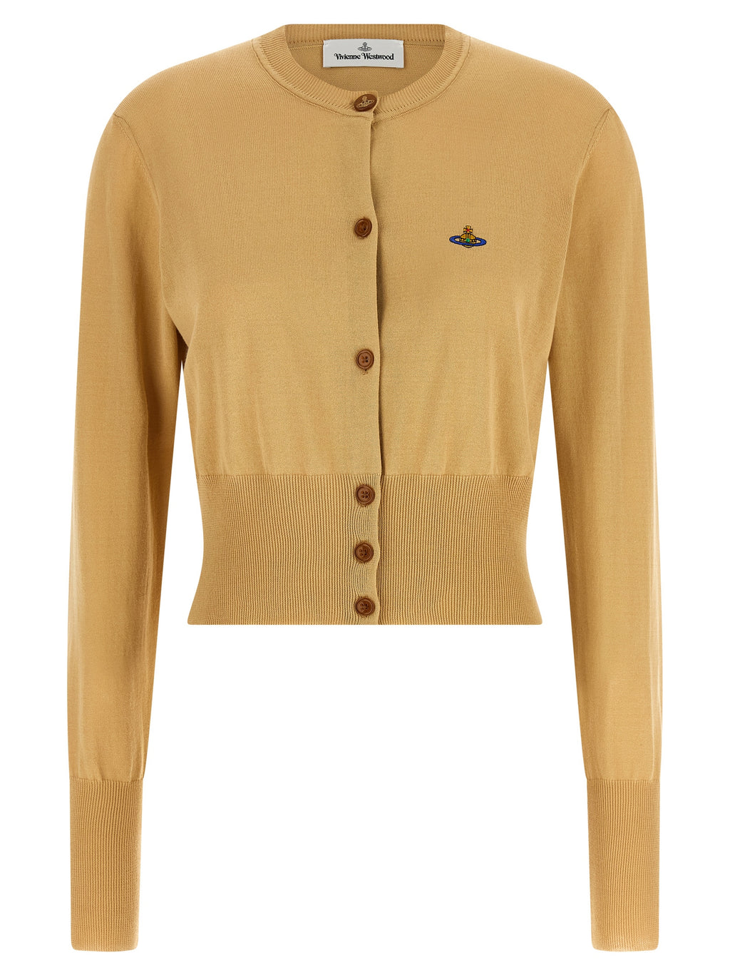 Vivienne Westwood Beige Cotton Cardigan