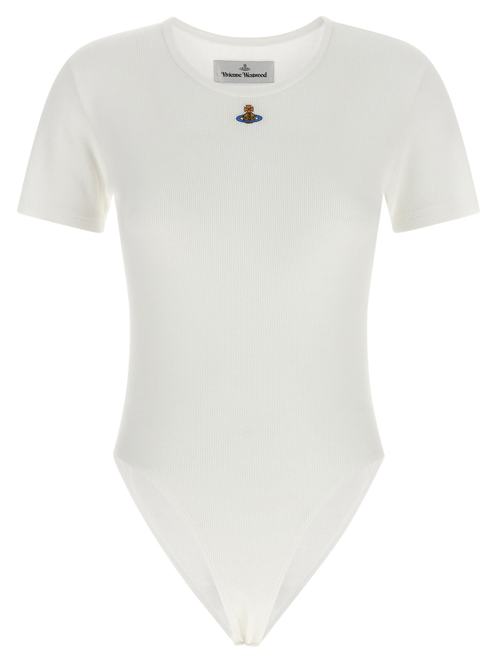 Vivienne Westwood White Cotton Bodysuit