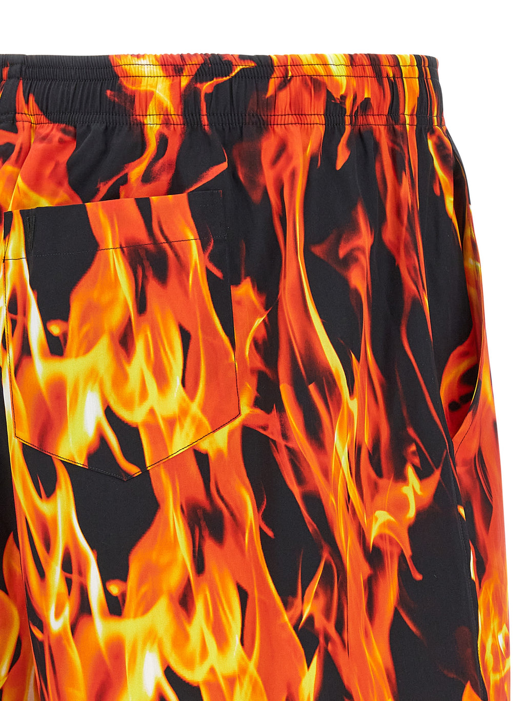 Vetements Multicolor Cotton Bermuda Shorts