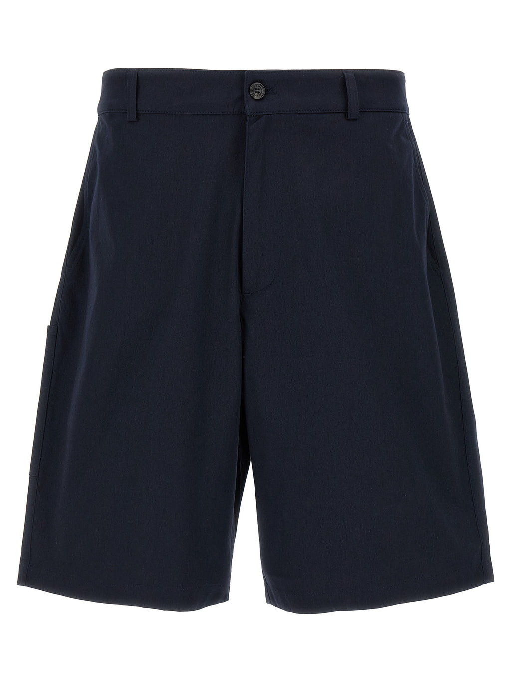 Department 5 Blue Cotton Bermuda Shorts
