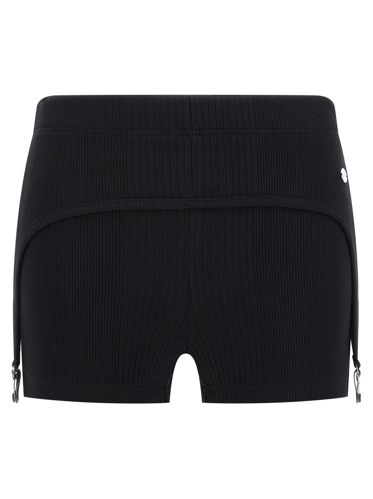 Jean Paul Gaultier Black Cotton Bermuda Shorts