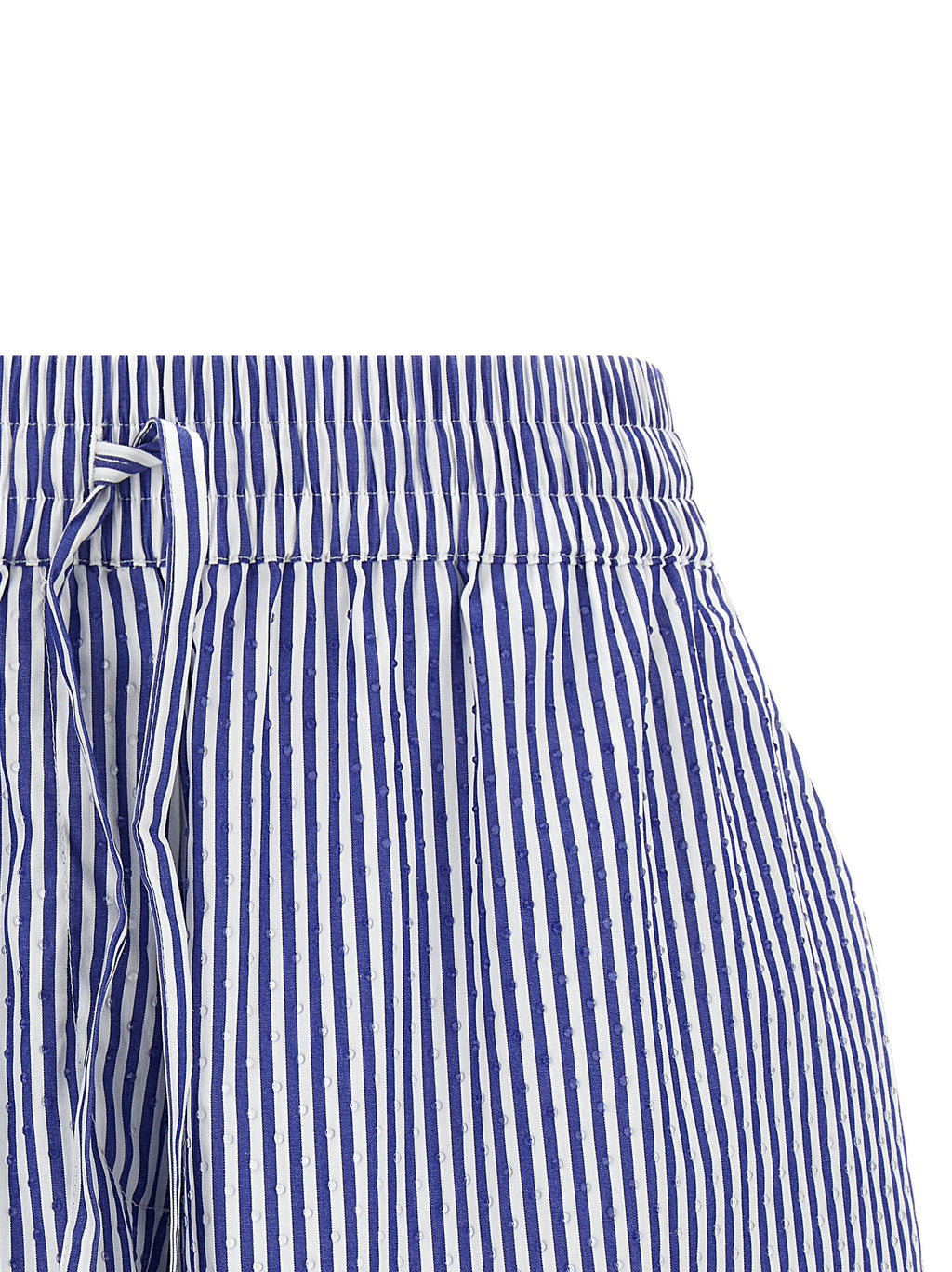 P.A.R.O.S.H. Blue Cotton Bermuda Shorts