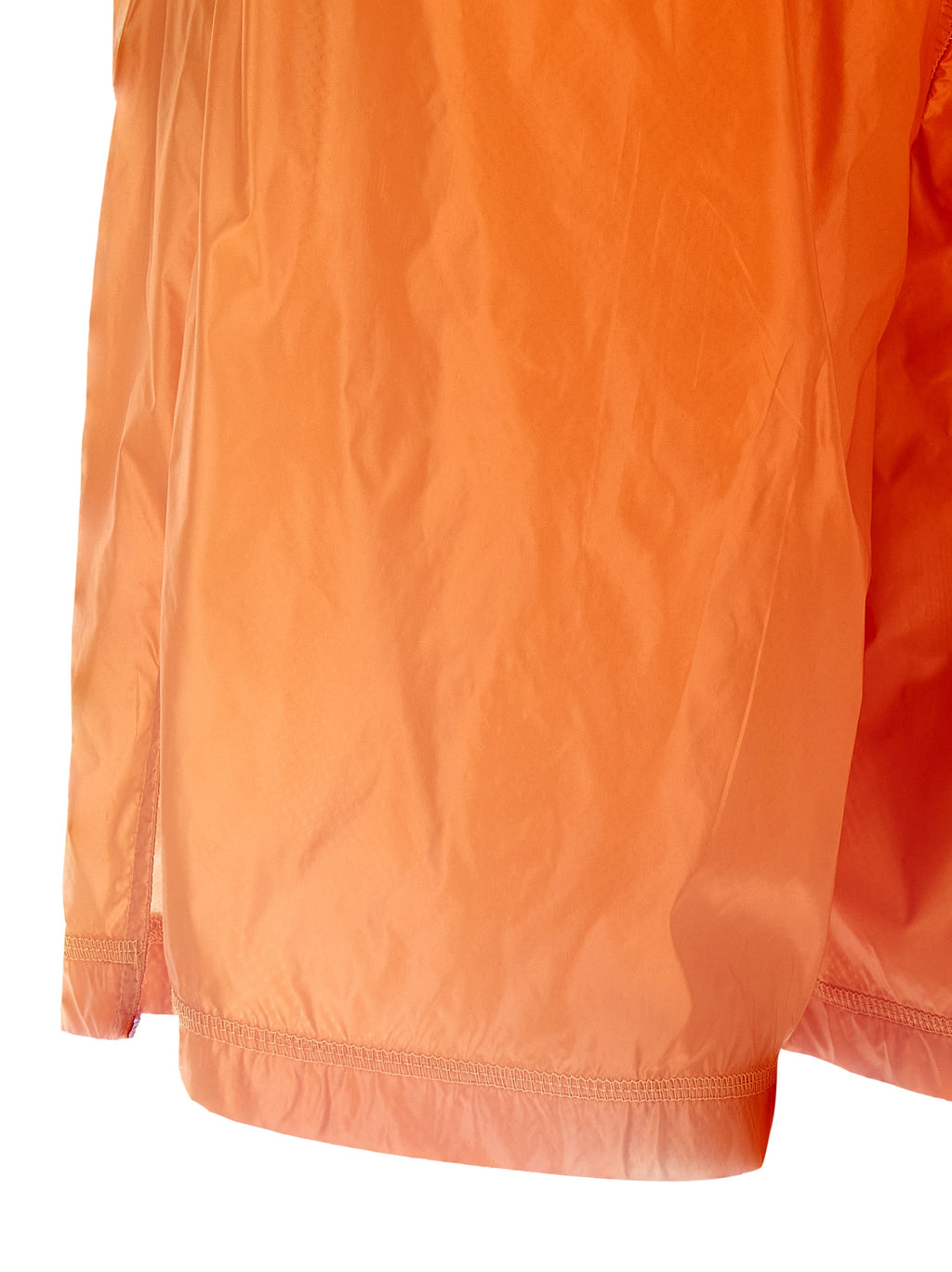 LAMINAR Orange Polyamide Bermuda Shorts