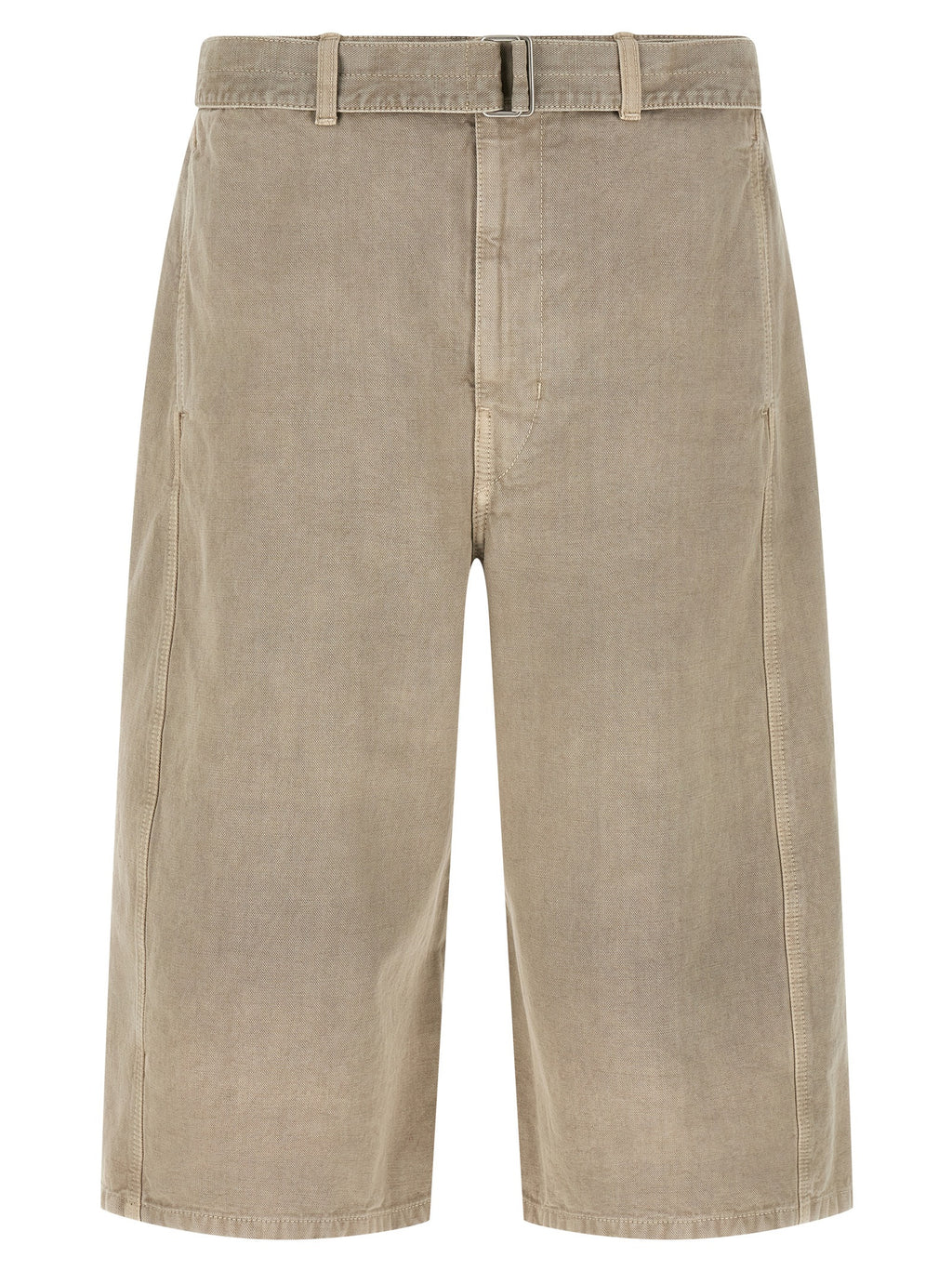 Lemaire Gray Cotton Bermuda Shorts