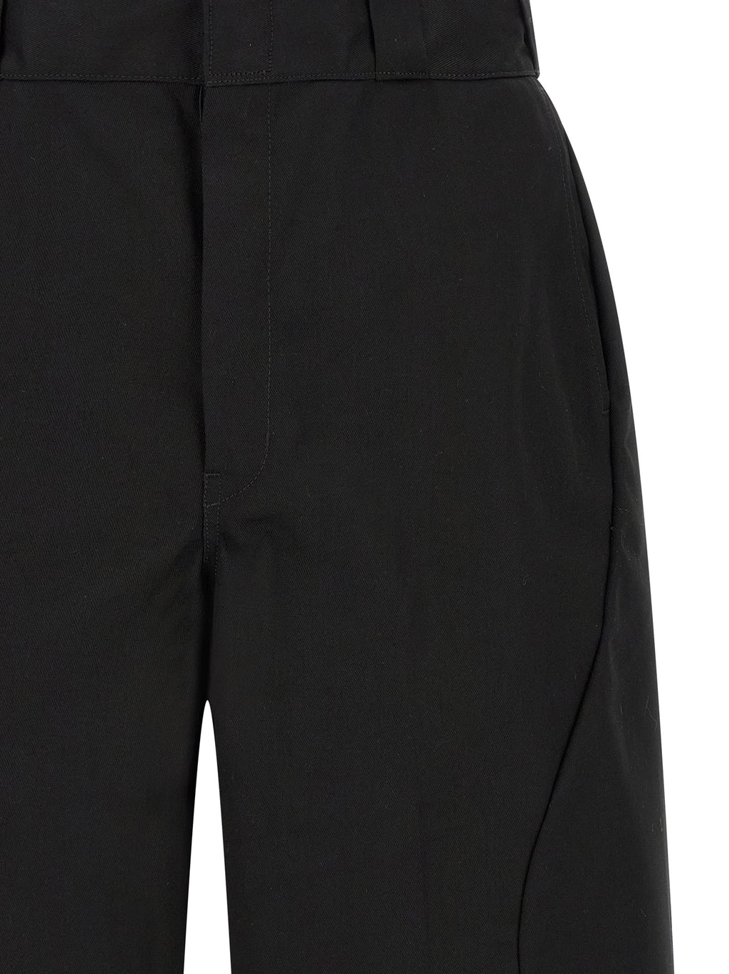 Undercover Black Polyester Bermuda Shorts